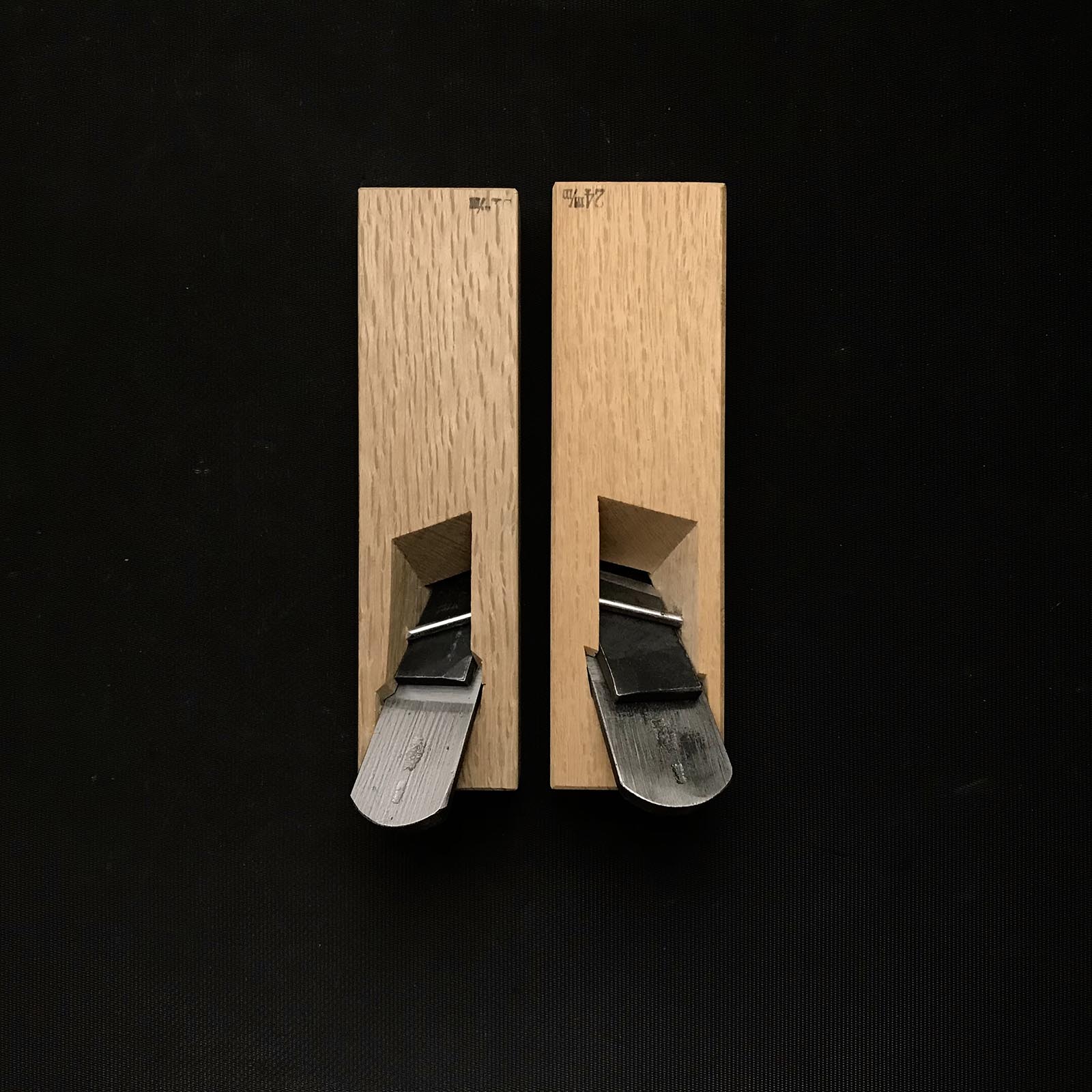 Yoshitaka Small Rabbet Planes (Kiwa-Kanna) with blue steel 義隆 豆際鉋 青紙鋼