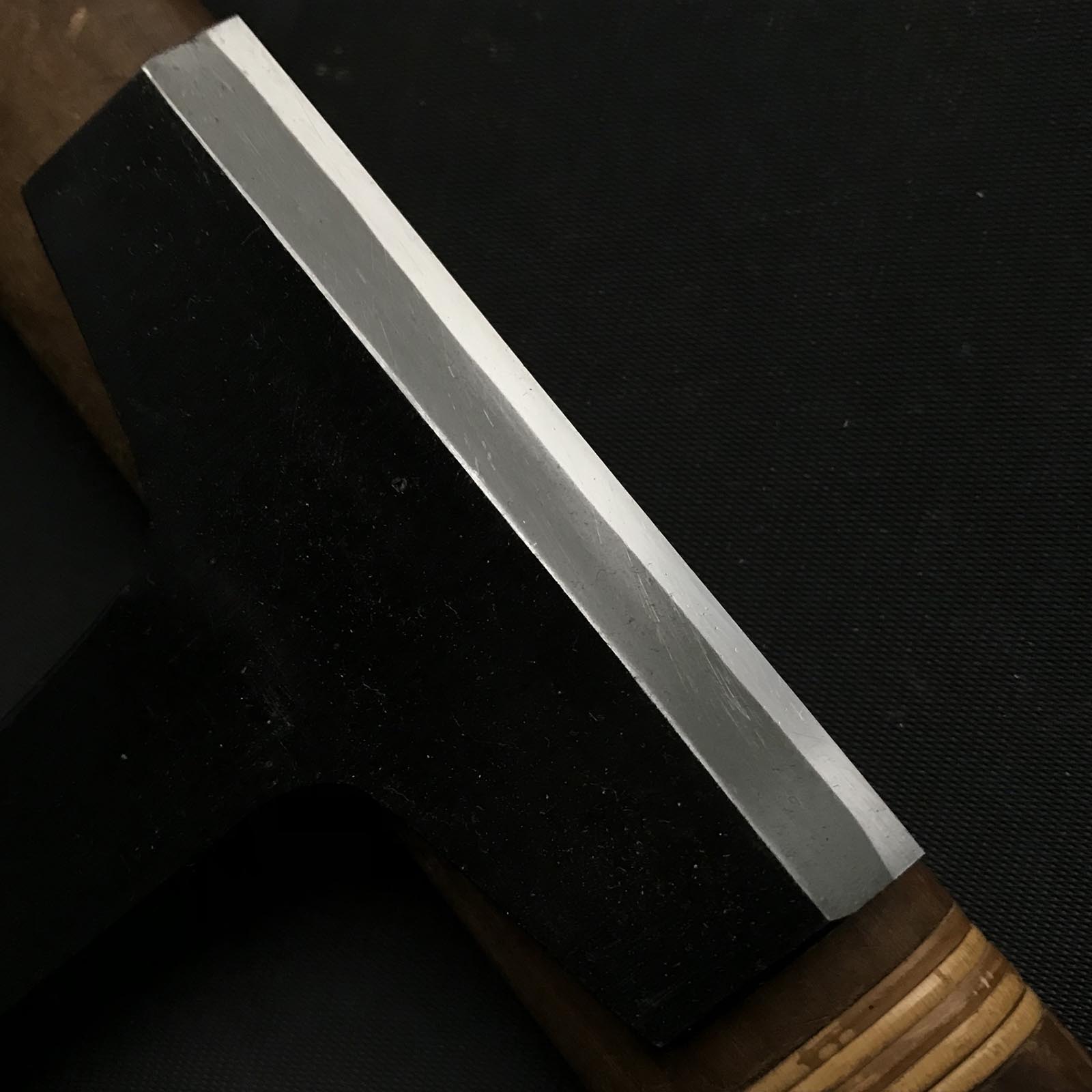 Kikuhiromaru Scraper with White steel (For Plane Body Bottom Set up ) 菊弘丸 鉋下端スクレイパー 90mm&60mm