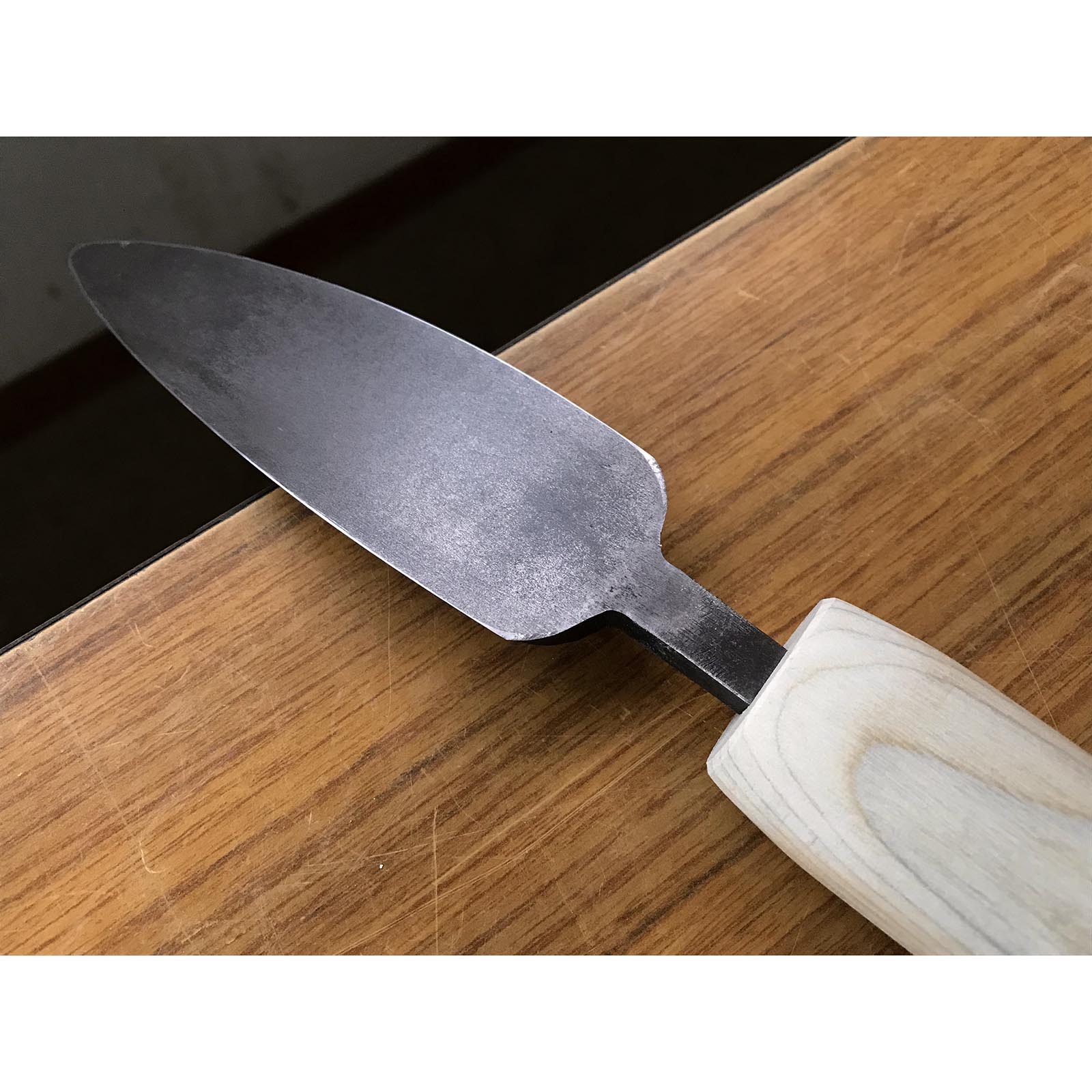 Yari Kanna by Seisuke Mizuno with Blue steel 水野清介作 槍鉋 青紙鋼 135mm #2