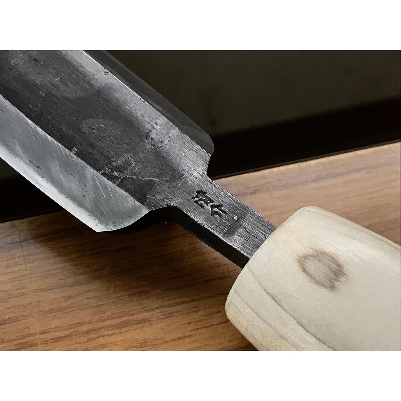 Yari Kanna by Seisuke Mizuno with Blue steel 水野清介作 槍鉋 青紙鋼 135mm #2