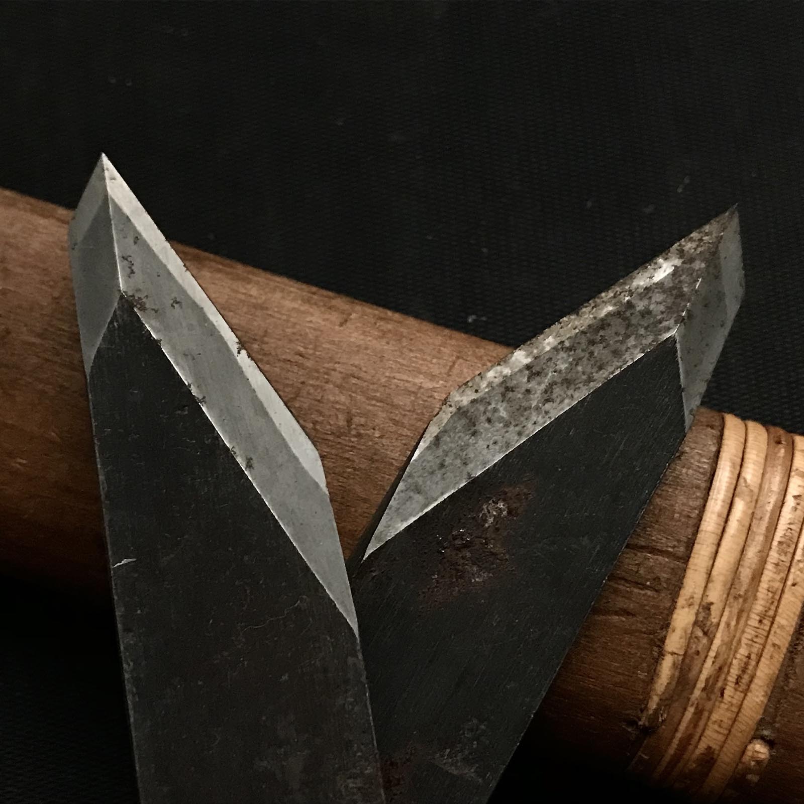 #2 Old stock Chojiro Side Rabbet Plane with blue steel right hand 掘出し物 長二郎 右 脇取鉋 Wakitori kanna