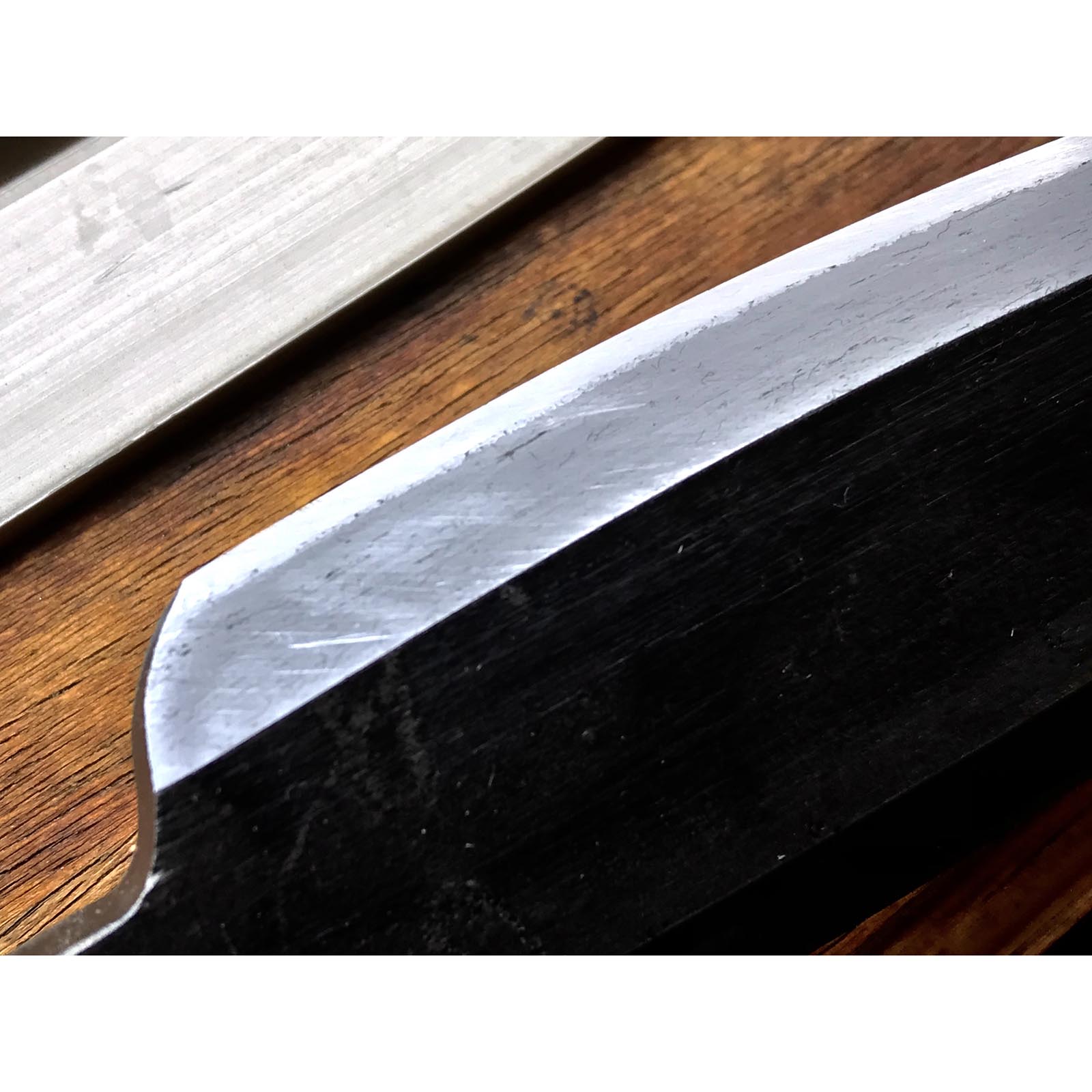 Yari Kanna by Seisuke Mizuno with Blue steel 水野清介作 槍鉋 青紙鋼 135mm #2