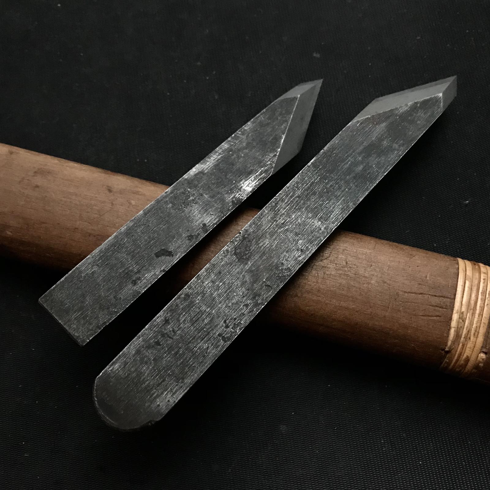 #3 Old stock Chojiro Side Rabbet Plane with blue steel right hand 掘出し物 長二郎 右 脇取鉋 Wakitori kanna