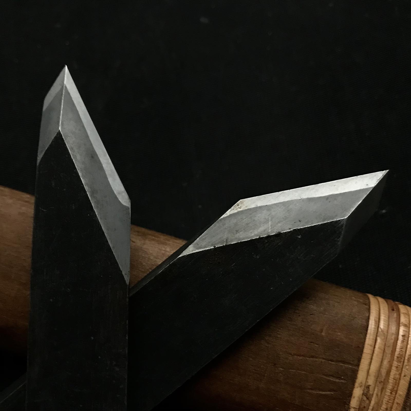 #3 Old stock Chojiro Side Rabbet Plane with blue steel right hand 掘出し物 長二郎 右 脇取鉋 Wakitori kanna