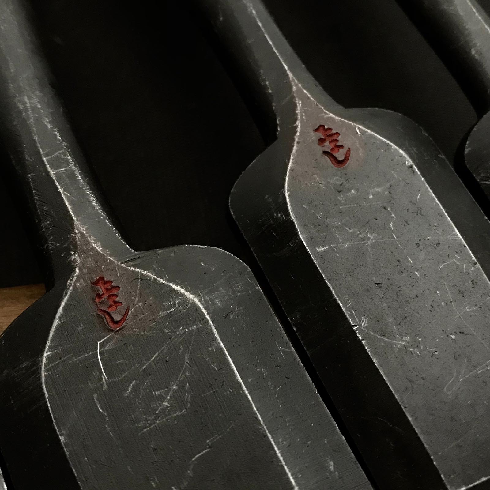 Masayoshi Bench chisels set with wooden box 正よし 追入組鑿 桐箱付 Oirenomi