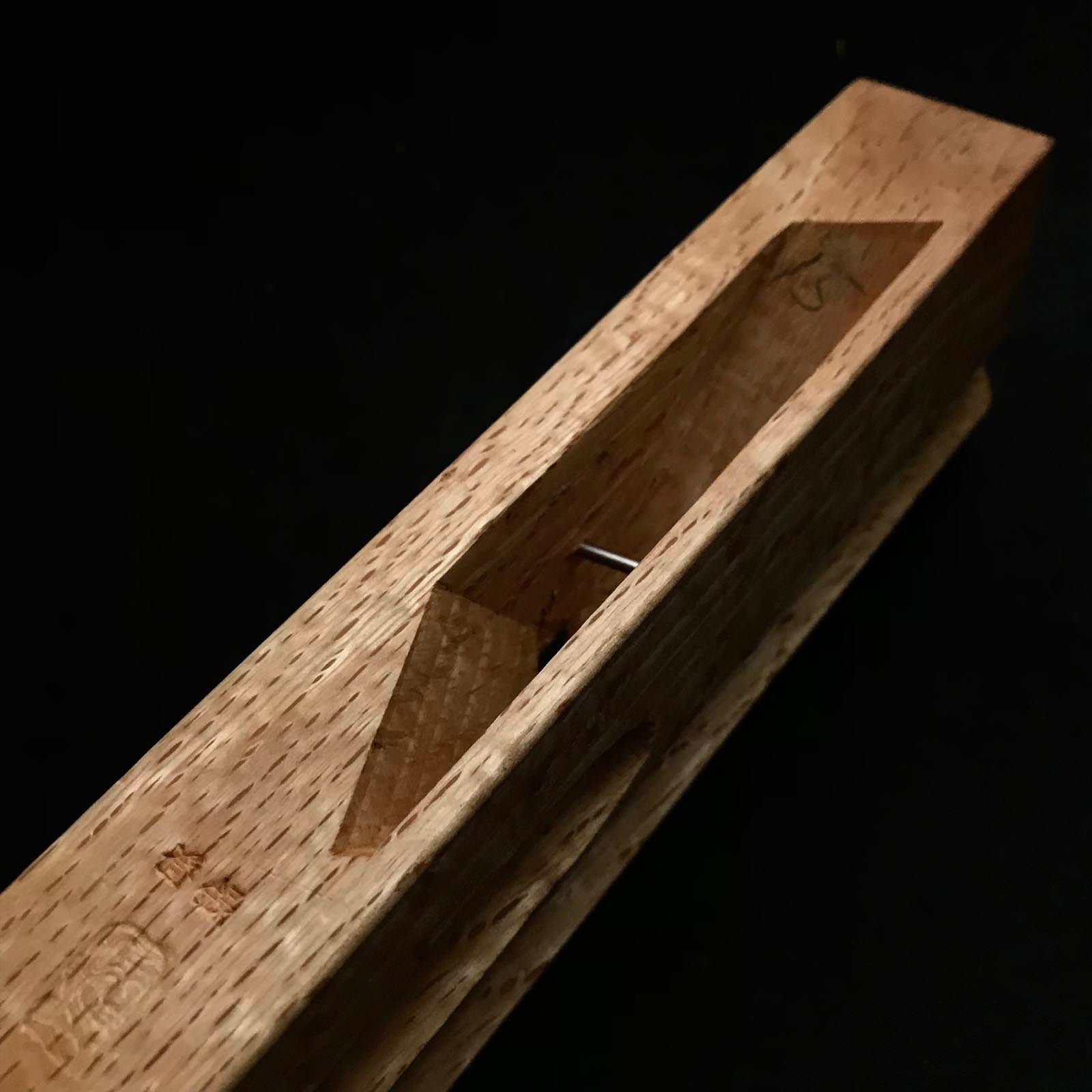 #3 Old stock Chojiro Side Rabbet Plane with blue steel right hand 掘出し物 長二郎 右 脇取鉋 Wakitori kanna