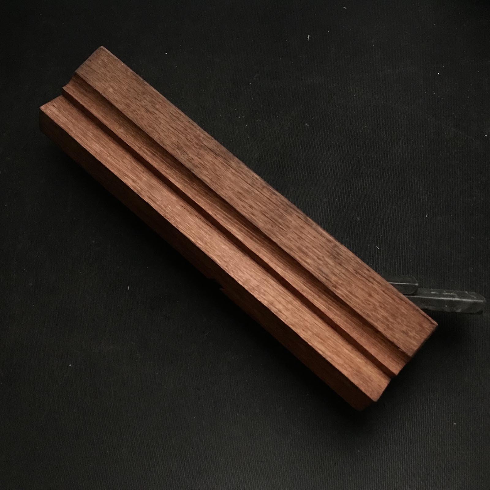 #5 Old stock Etsue Side Rabbet Plane with blue steel right hand 掘出し物 悦英 右 脇取鉋 Wakitori kanna