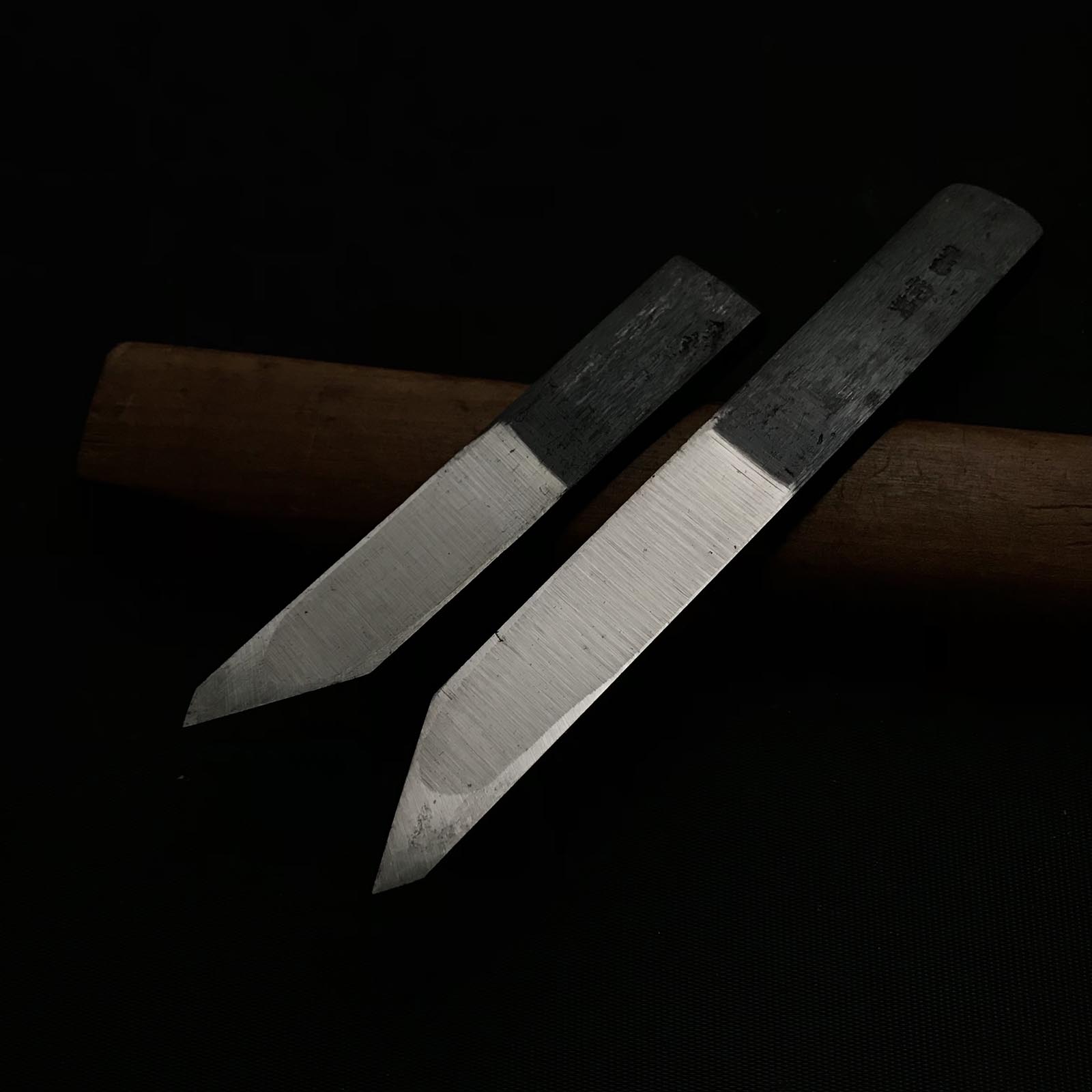 #5 Old stock Etsue Side Rabbet Plane with blue steel right hand 掘出し物 悦英 右 脇取鉋 Wakitori kanna