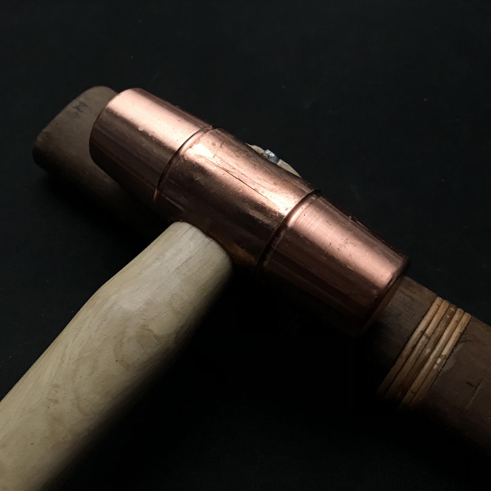 Copper Hammers with handle 銅ハンマー