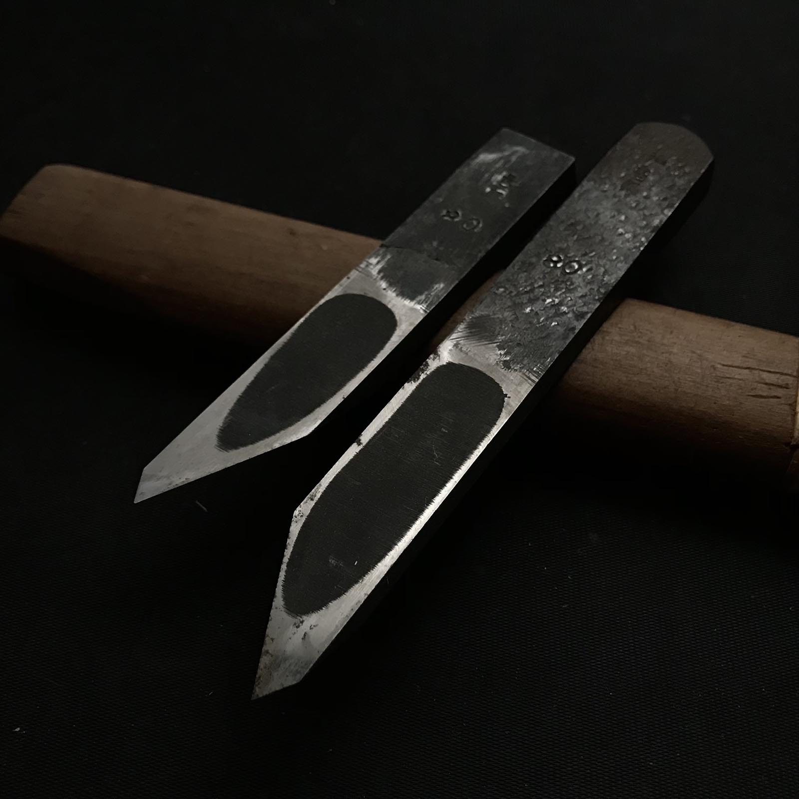 #6 Old stock Chojiro Side Rabbet Plane with blue steel right hand 掘出し物 長二郎 右 脇取鉋 Wakitori kanna