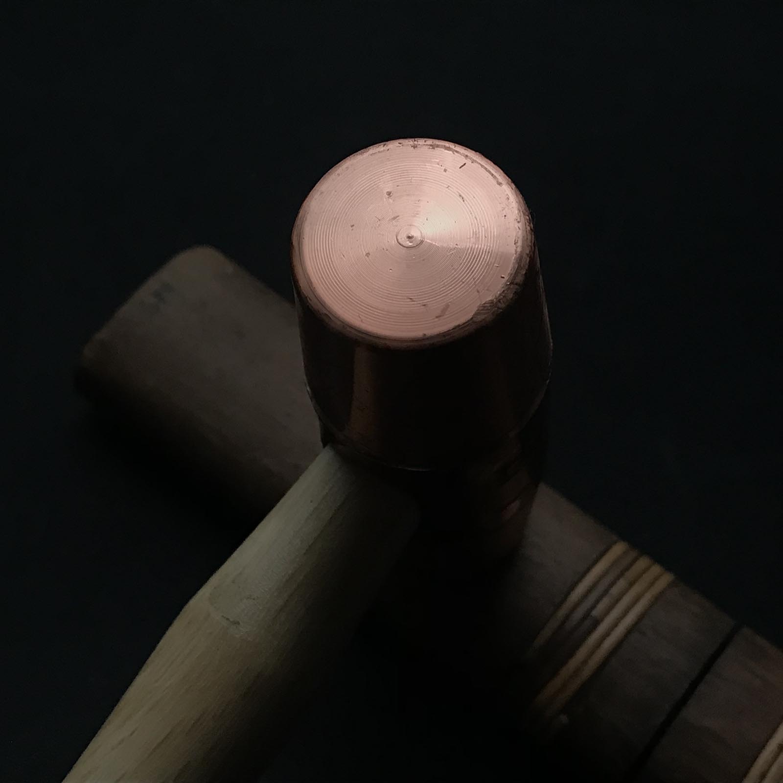 Copper Hammers with handle 銅ハンマー