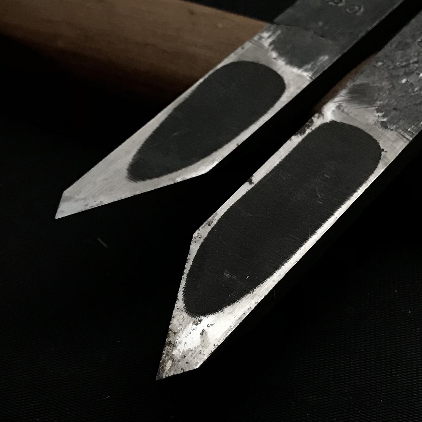 #6 Old stock Chojiro Side Rabbet Plane with blue steel right hand 掘出し物 長二郎 右 脇取鉋 Wakitori kanna