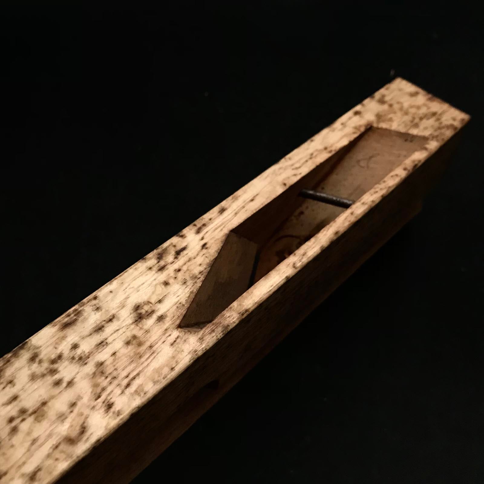 #6 Old stock Chojiro Side Rabbet Plane with blue steel right hand 掘出し物 長二郎 右 脇取鉋 Wakitori kanna