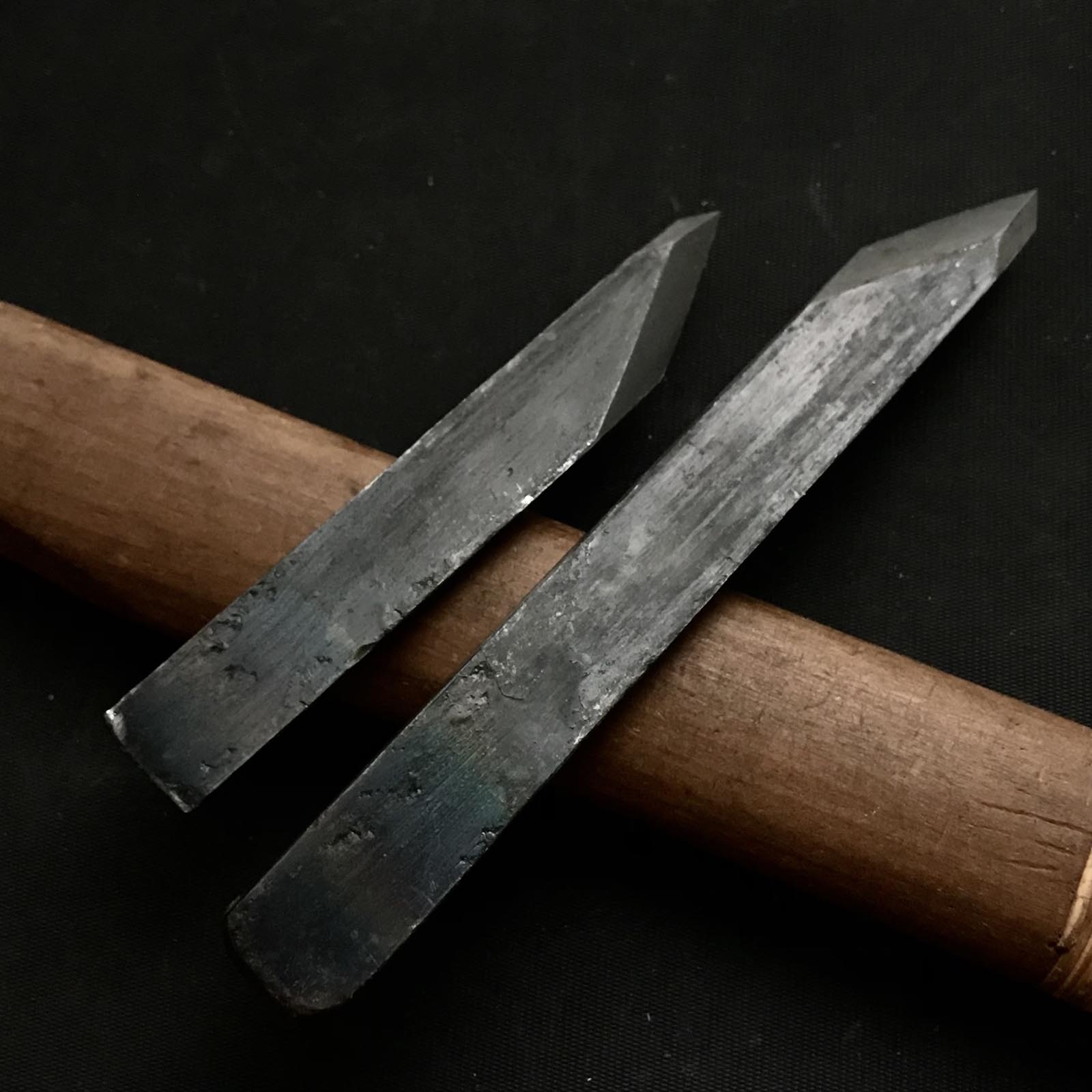 #7 Old stock Etsue Side Rabbet Plane with blue steel right hand 掘出し物 悦英 右 脇取鉋 Wakitori kanna