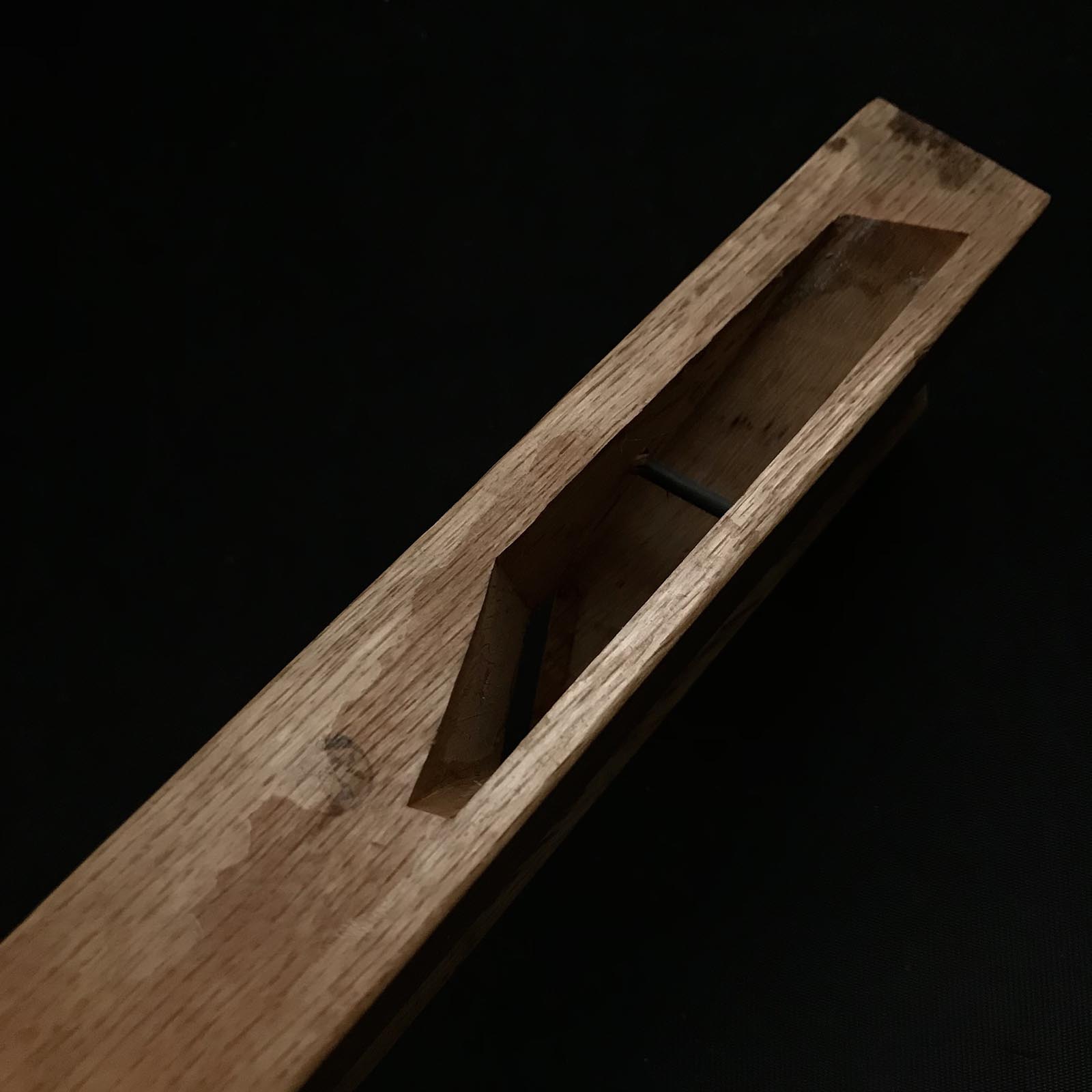 #7 Old stock Etsue Side Rabbet Plane with blue steel right hand 掘出し物 悦英 右 脇取鉋 Wakitori kanna