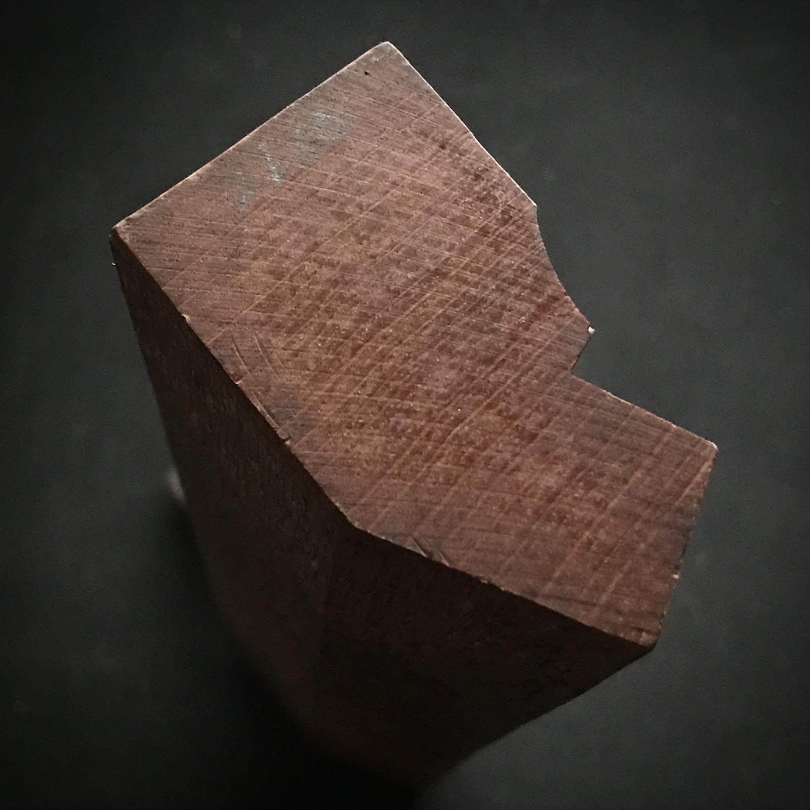 #9 Old stock Yoshiharu Side Rabbet Plane with blue steel right hand 掘出し物 義春 右 脇取鉋 Wakitori kanna