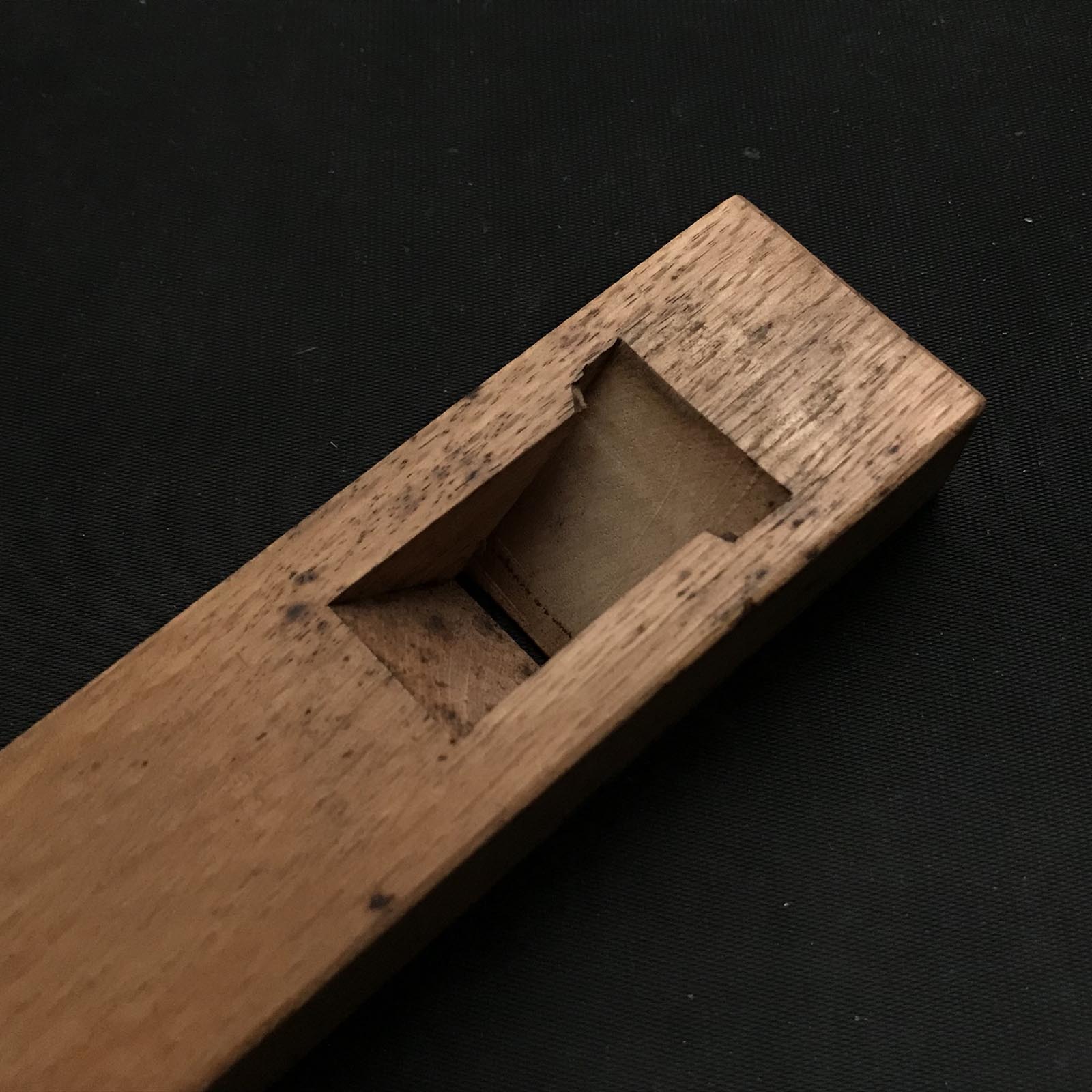 Old stock Etsue Small Plane with Blue steel 掘り出し物 悦英 小鉋 青紙鋼 24mm