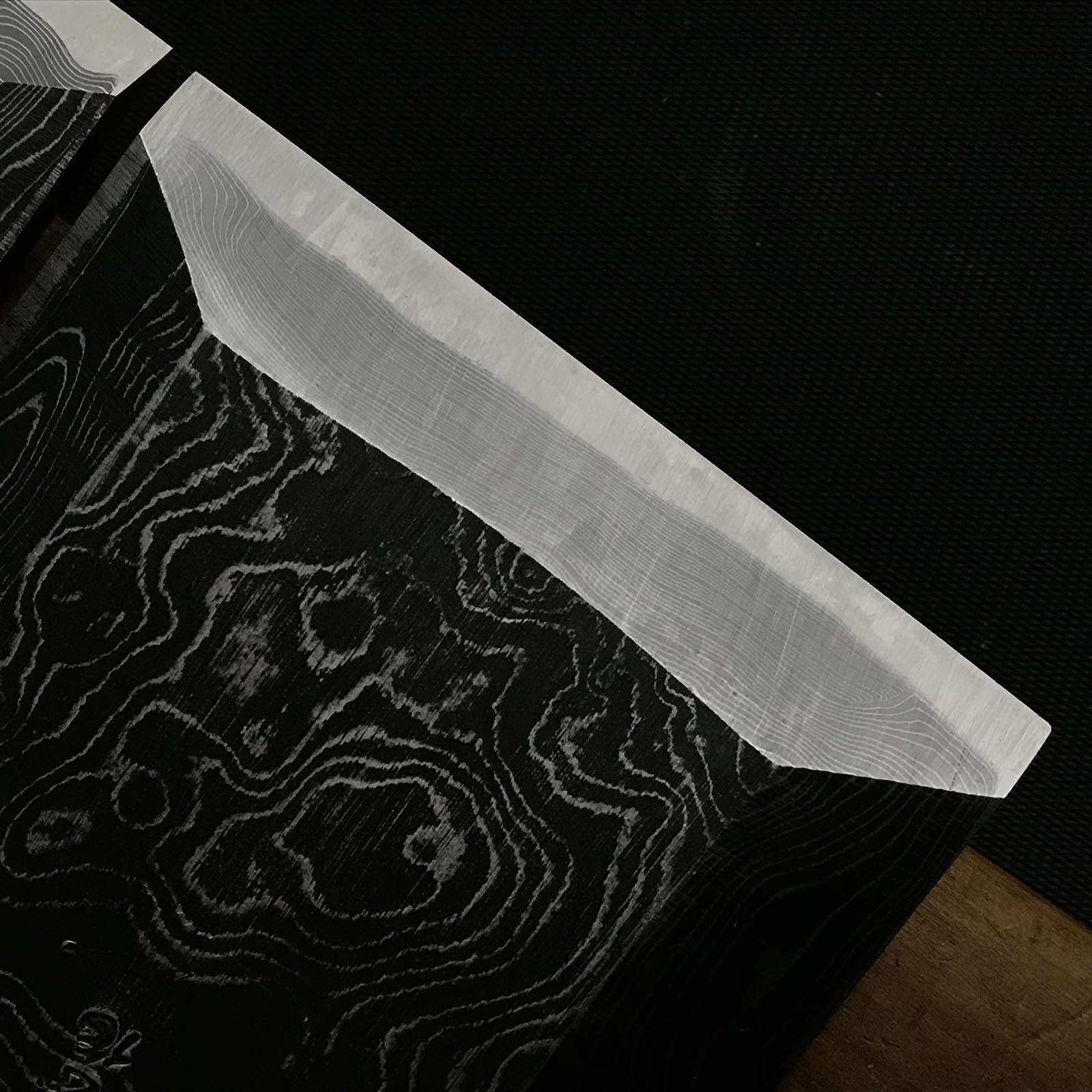 Sukemasa #3 Suminagashi Extra width Bench chisels 助正作 墨流し 幅広追入鑿 75mm 60mm Oirenomi