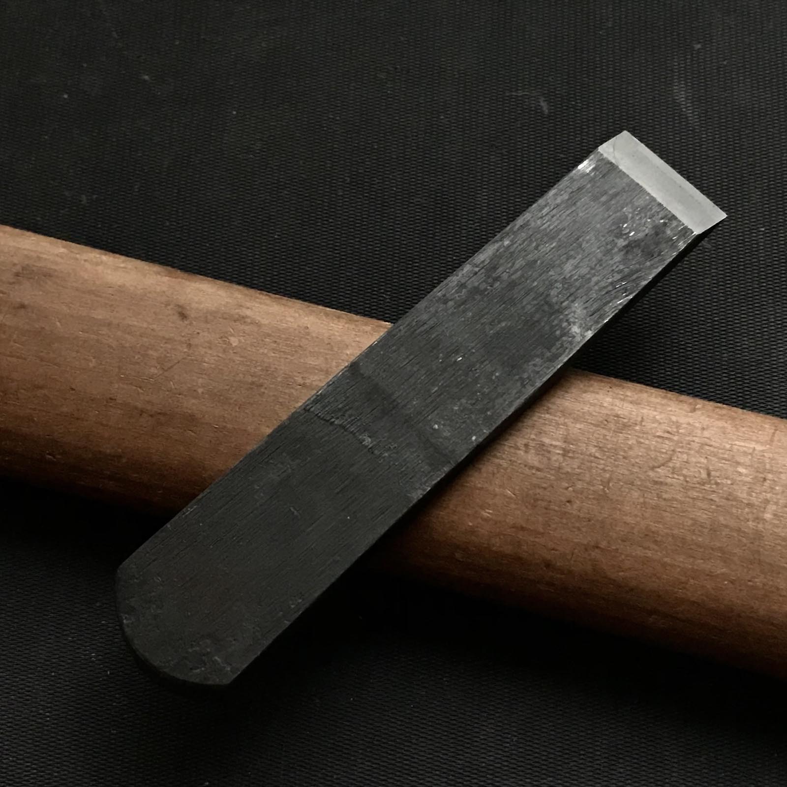 Old stock Etsue Tome Kanna (45°) Plane with blue steel 掘出し物 悦英 止め鉋 青紙鋼 18mm