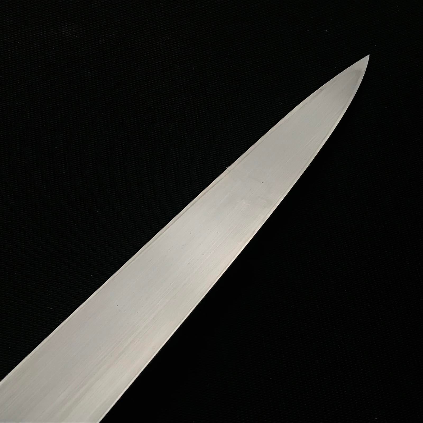 #1 黒内重房 柳葉防長 鞘付 重房作 特注 黒打柳刃包丁 鞘付 240mm