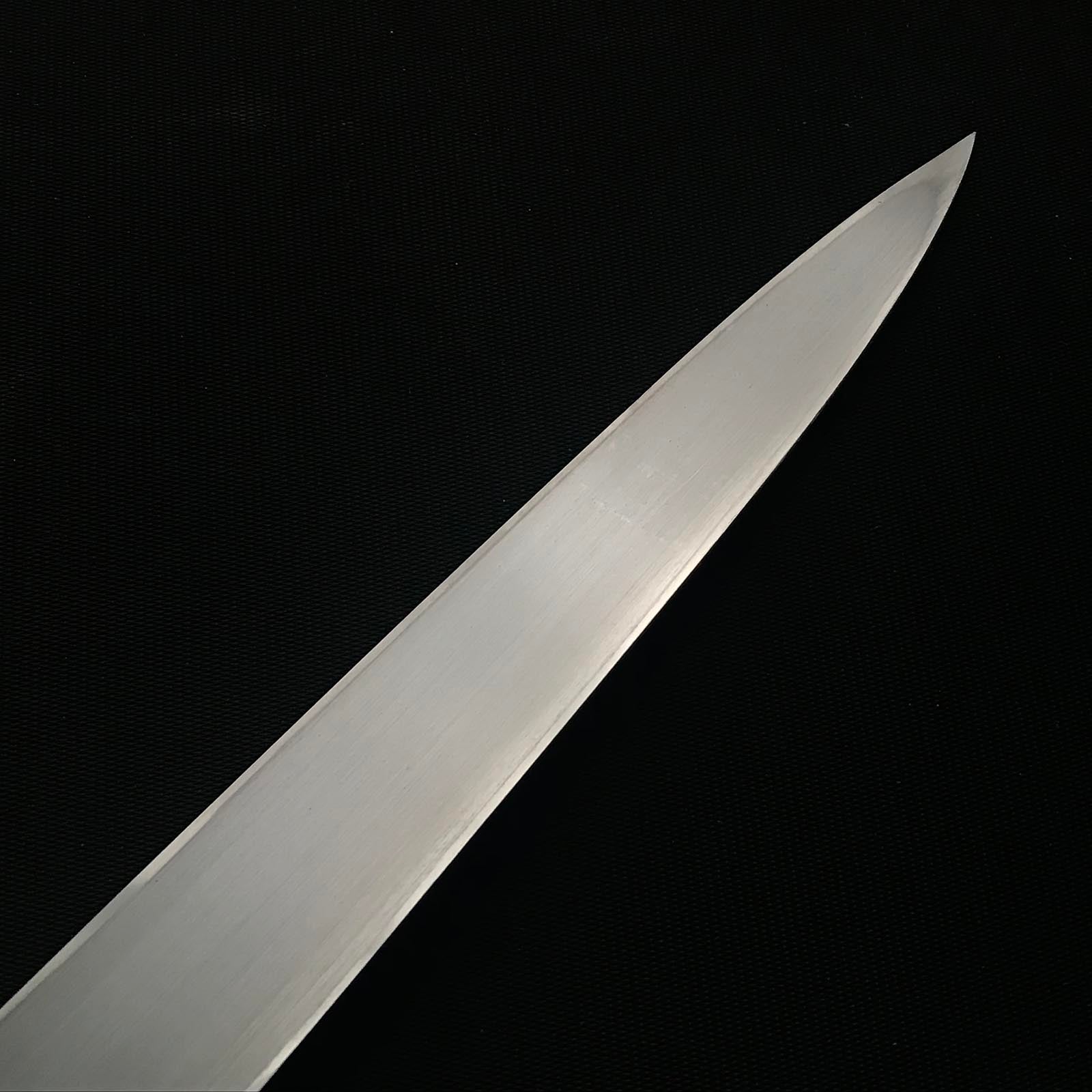 #2 黒内重房 柳葉防長 鞘付 重房作 特注 黒打柳刃包丁 鞘付 240mm