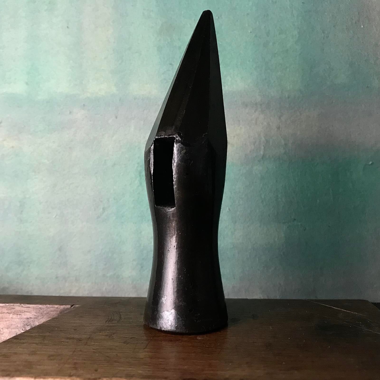 Old stock Sakikiri Blacksmith finish Hammers 掘出し物 片口玄翁 先切玄翁 黒仕上 460g