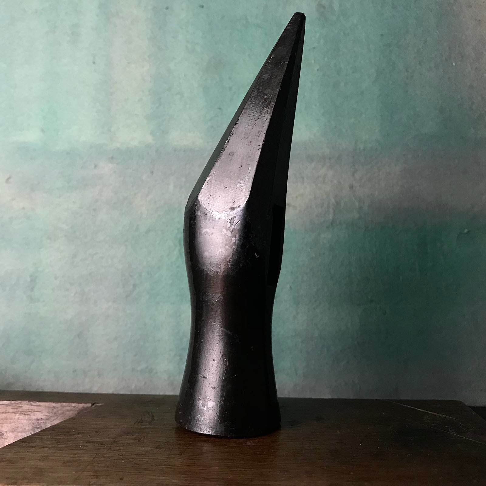 Old stock Sakikiri Blacksmith finish Hammers 掘出し物 片口玄翁 先切玄翁 黒仕上 460g