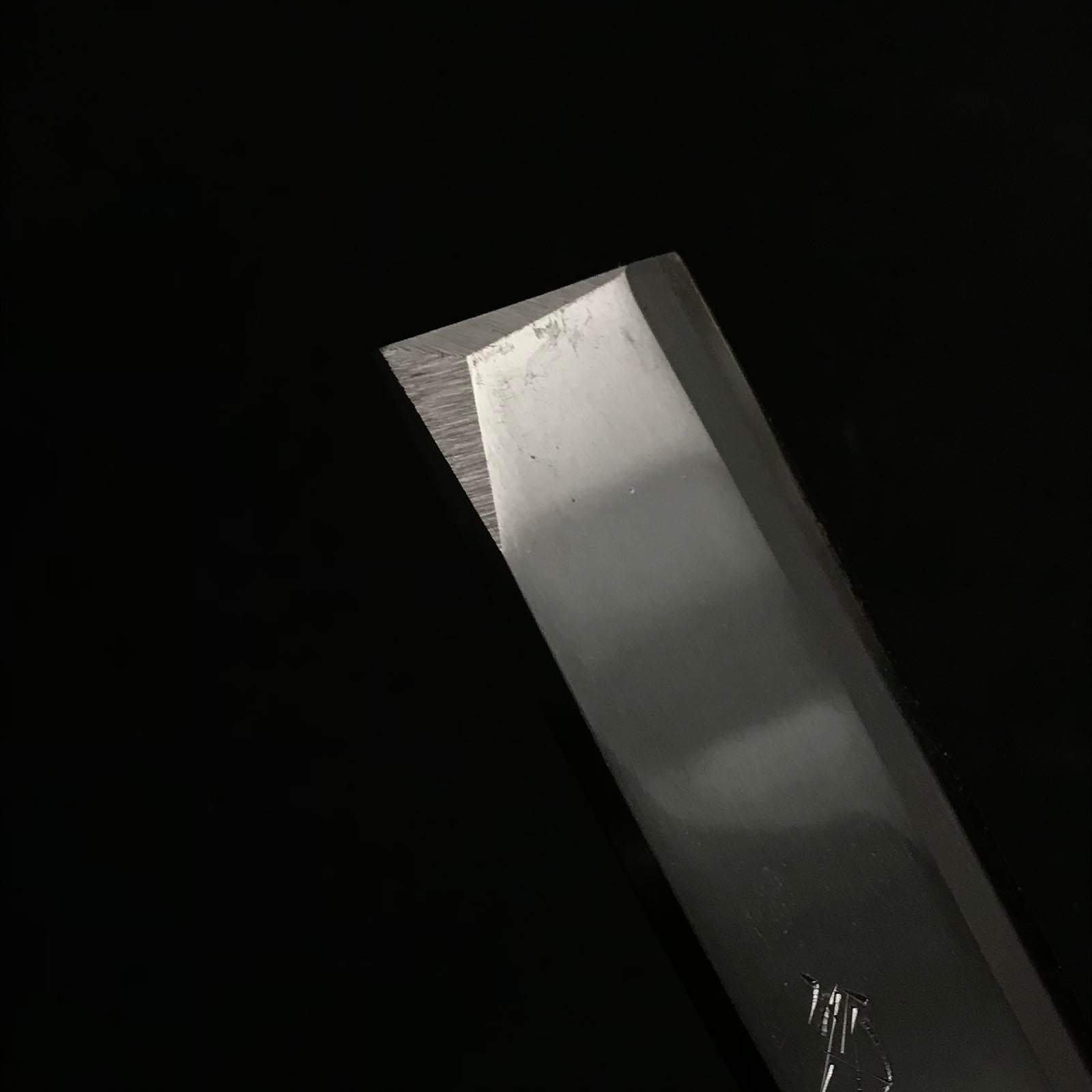 Old stock Hidechika Single edged Nata right hand 秀近 鉈 片刃 磨き仕上げ 右 165mm