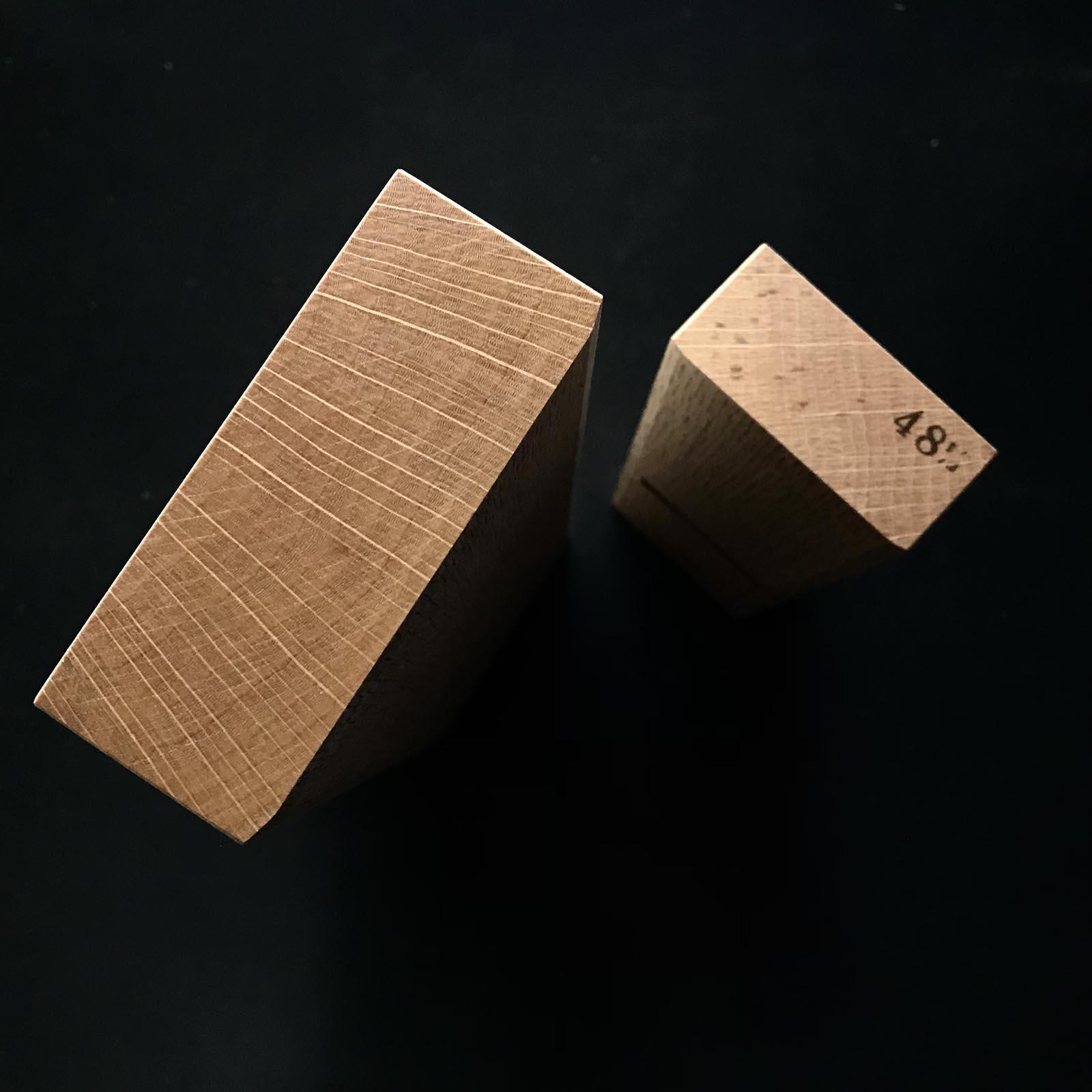 Gensui Tsunesaburo Smoothing Plane& Small plane (Kanna) with Togohagane No.0 steel 常三郎作 元帥 東郷鋼0号 仕上げ鉋+小鉋 セット 70mm&48mm