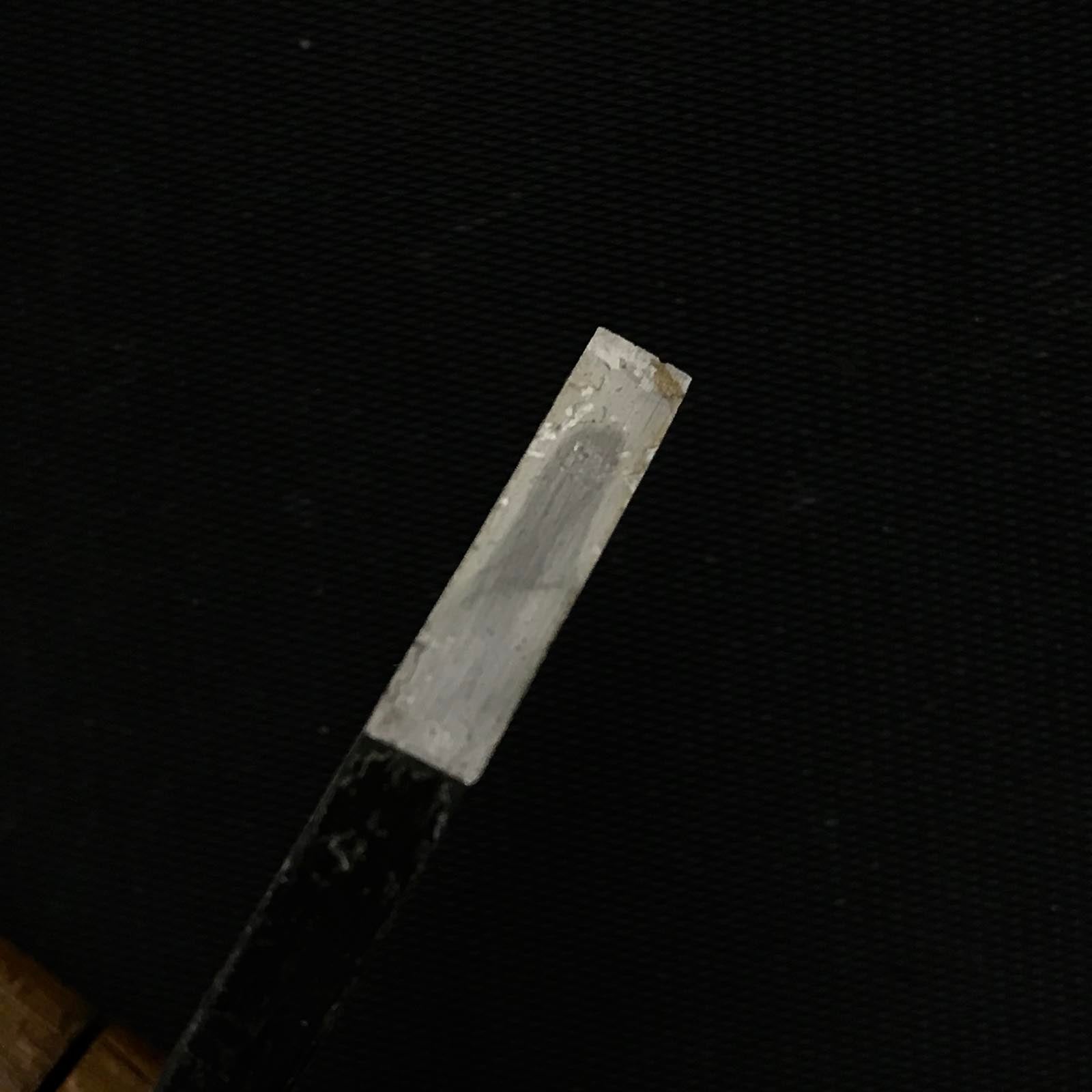 Old stock Kihisahiro Mortise chisels by unknown smith キ久弘 向待鑿 Mukomachinomi 4.5mm