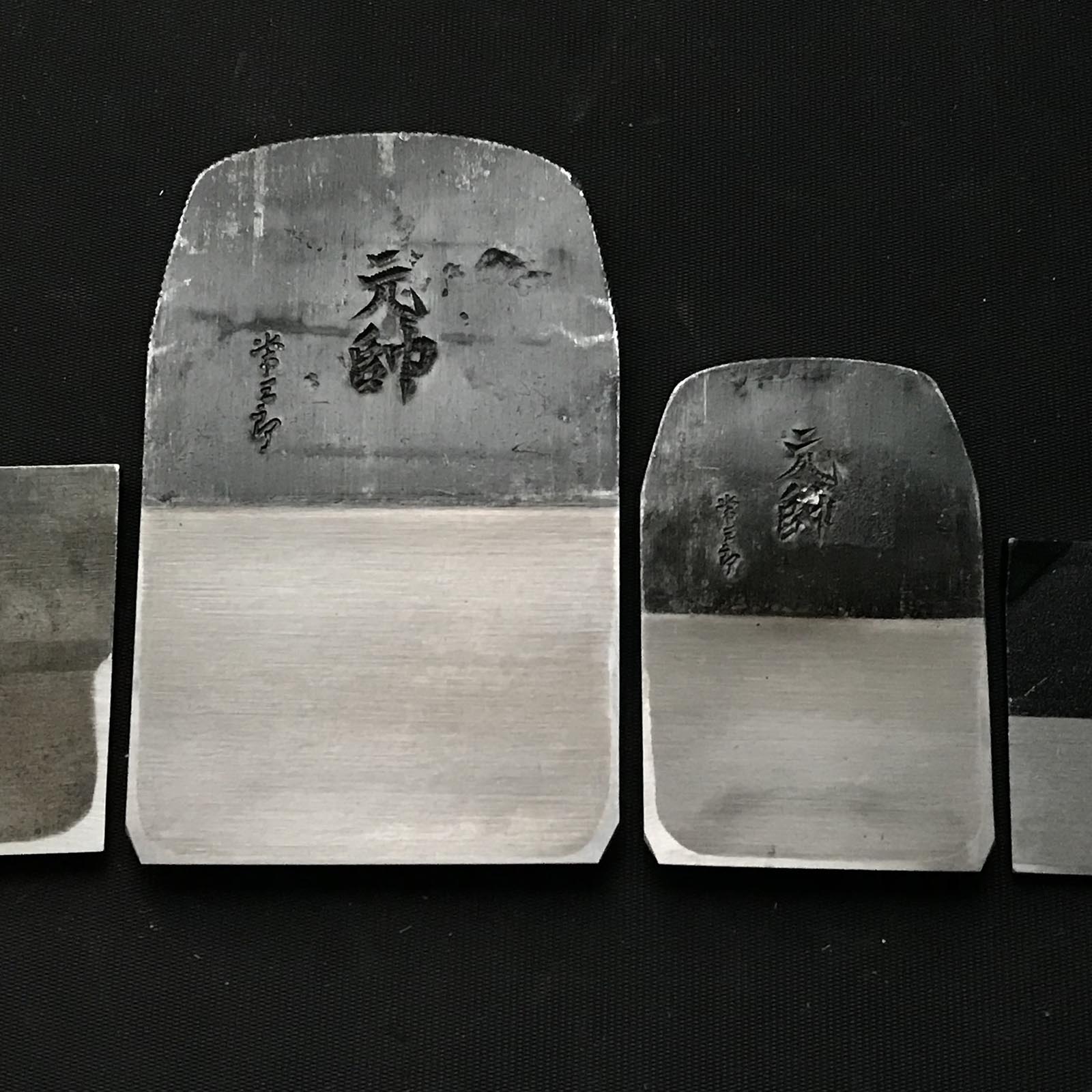 Gensui Tsunesaburo Smoothing Plane& Small plane (Kanna) with Togohagane No.0 steel 常三郎作 元帥 東郷鋼0号 仕上げ鉋+小鉋 セット 70mm&48mm