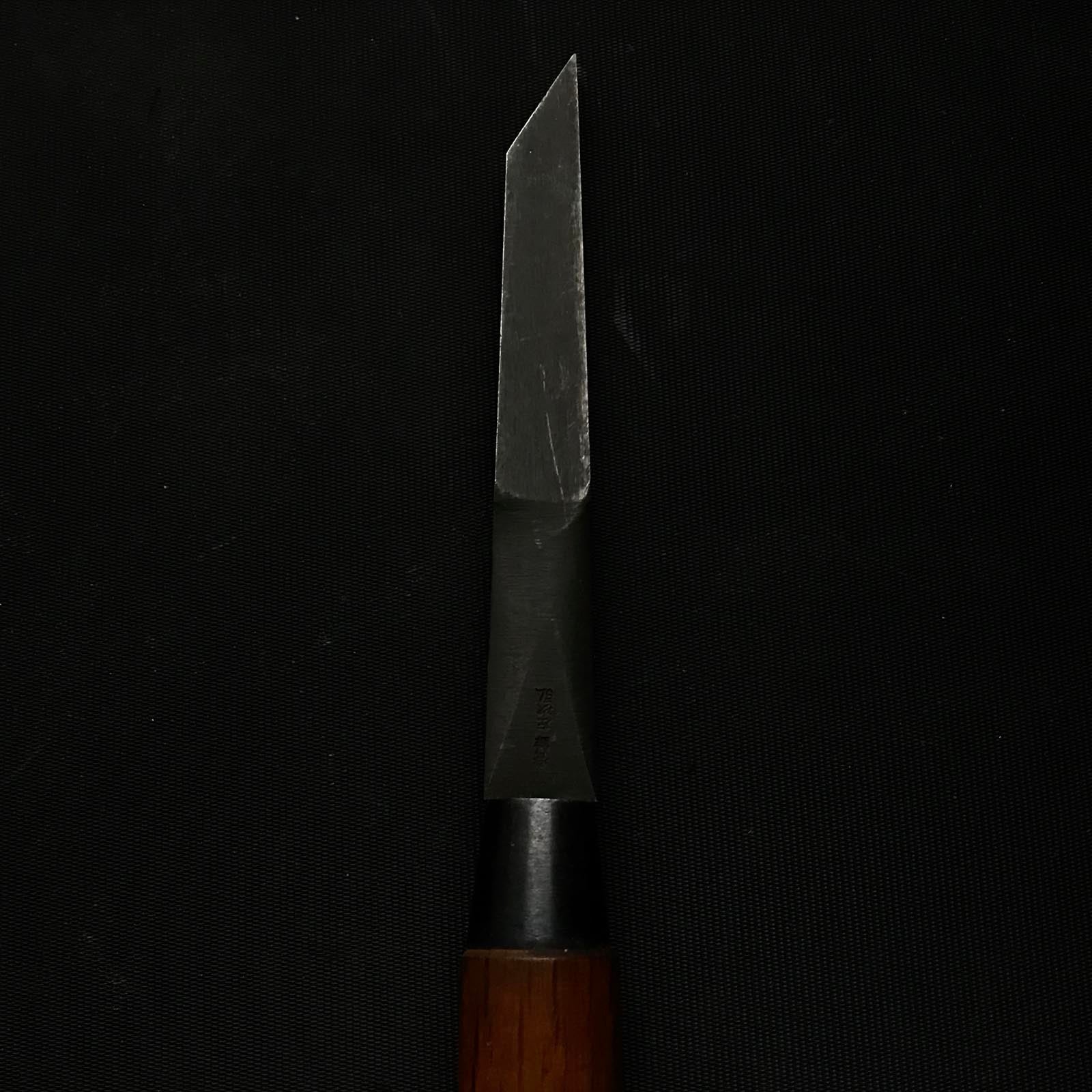 Old stock Hidaritsugihiro Mortise chisels by unknown smith 左次弘 向待鑿 Mukomachinomi 3mm