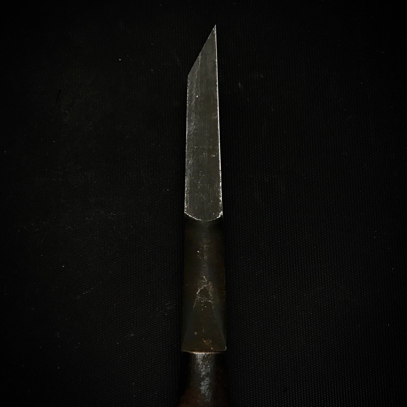 Old stock Kiyama Mortise chisels by unknown smith 希山 向待鑿 Mukomachinomi 7.5mm