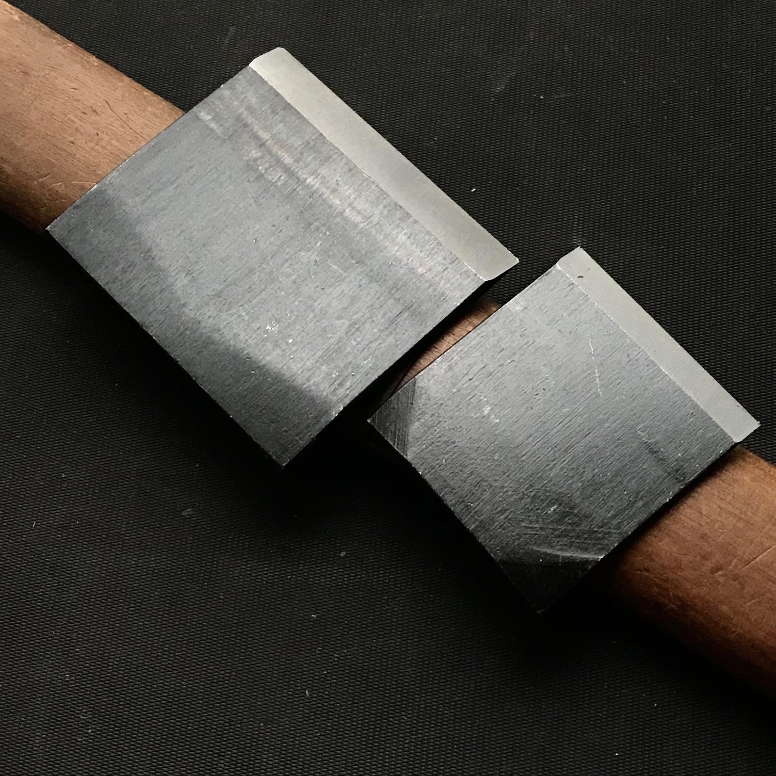 Tetsunohana Tsunesaburo Smoothing Plane& Small plane (Kanna) with Togo Inukubi steel 常三郎作 鉄の華 東郷鋼犬首鋼 仕上げ鉋+小鉋 セット 70mm&48mm