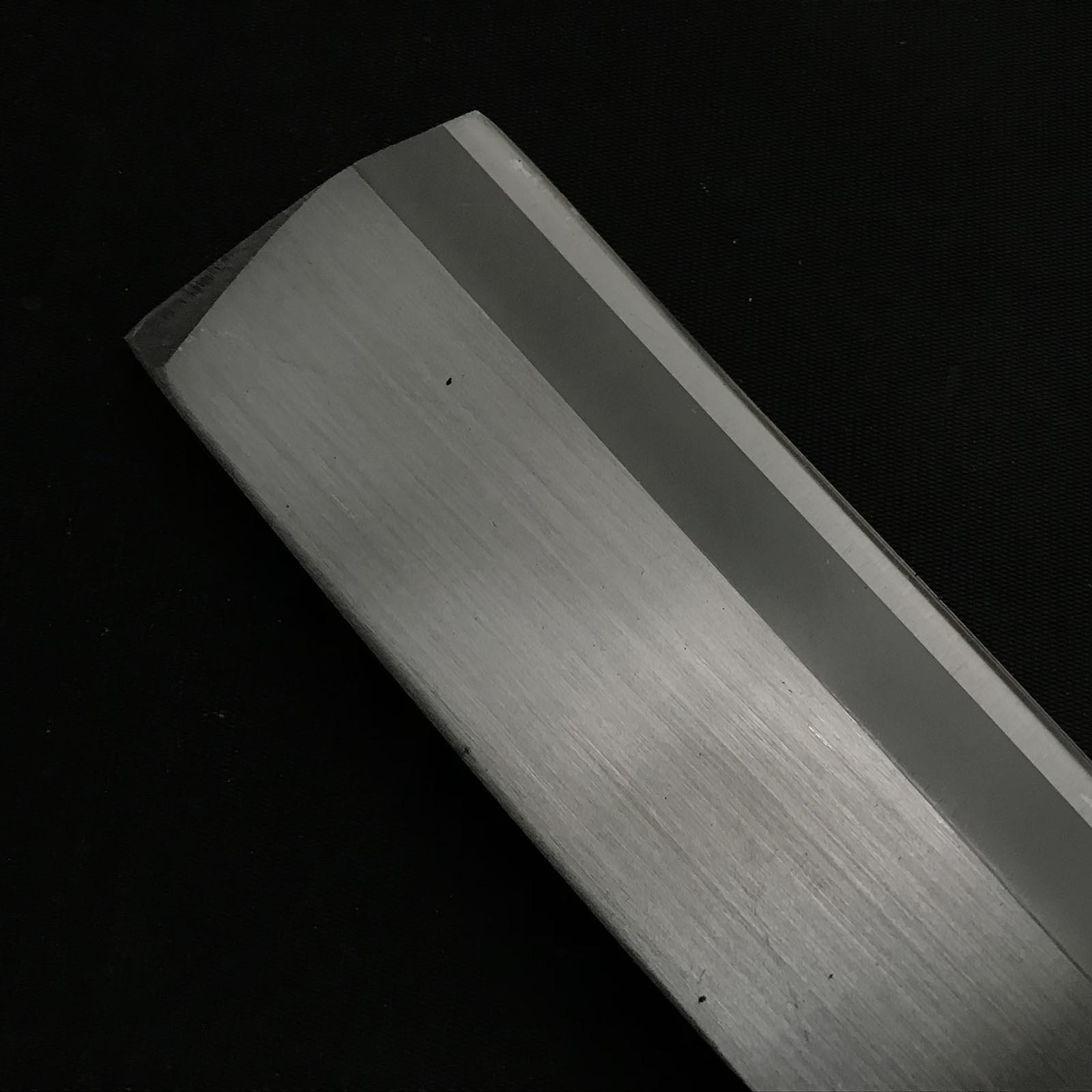 Old stock Houryushin Single edged Nata right hand 宝龍神 鉈 片刃 磨き仕上げ 右 180mm