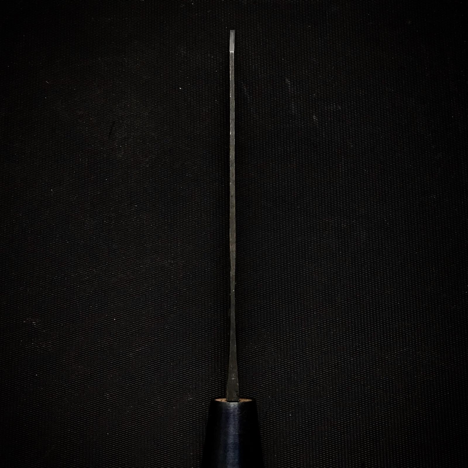 Old stock Shuhou Mortise chisels by unknown smith 秀宝 向待鑿 Mukomachinomi 1.5mm