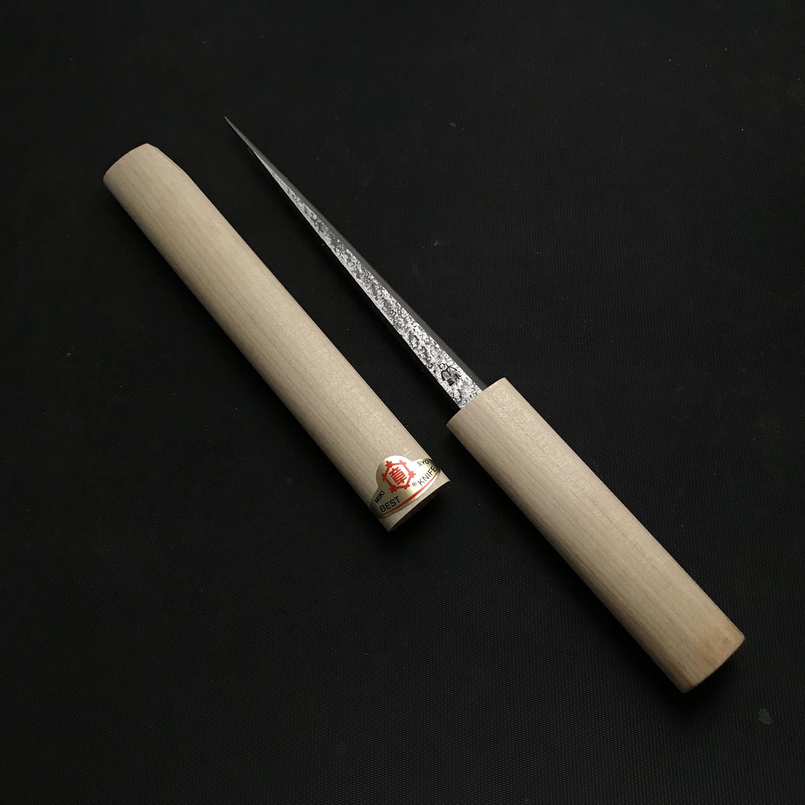 Mikisho Thin type Kuri Kokatana (Carving knife) Right hand 三木章 細繰り小刀 右 135mm