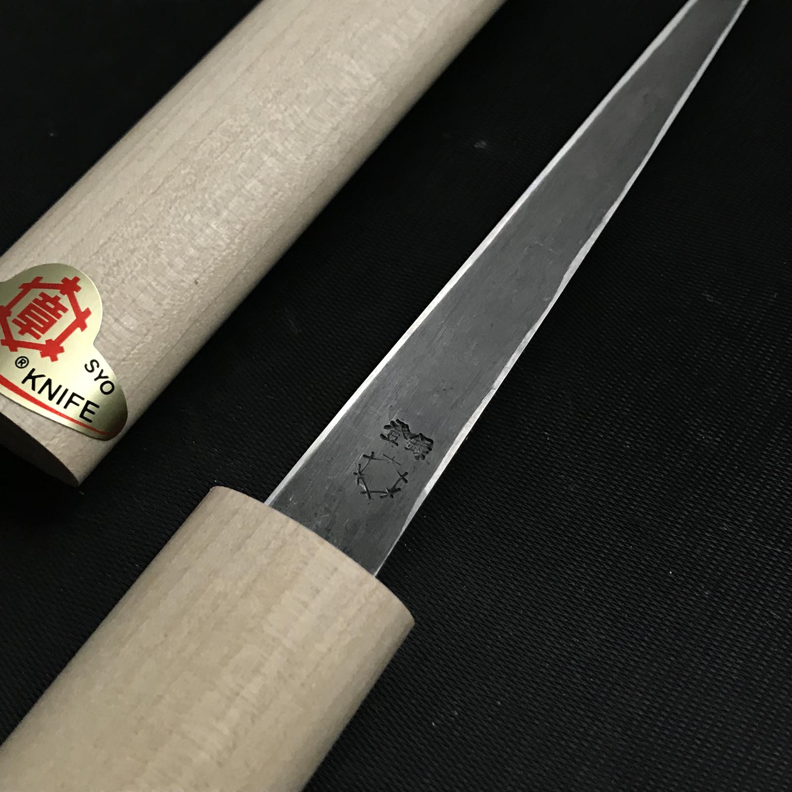 Mikisho Thin type Kuri Kokatana (Carving knife) Right hand  三木章 細繰り小刀 右 135mm