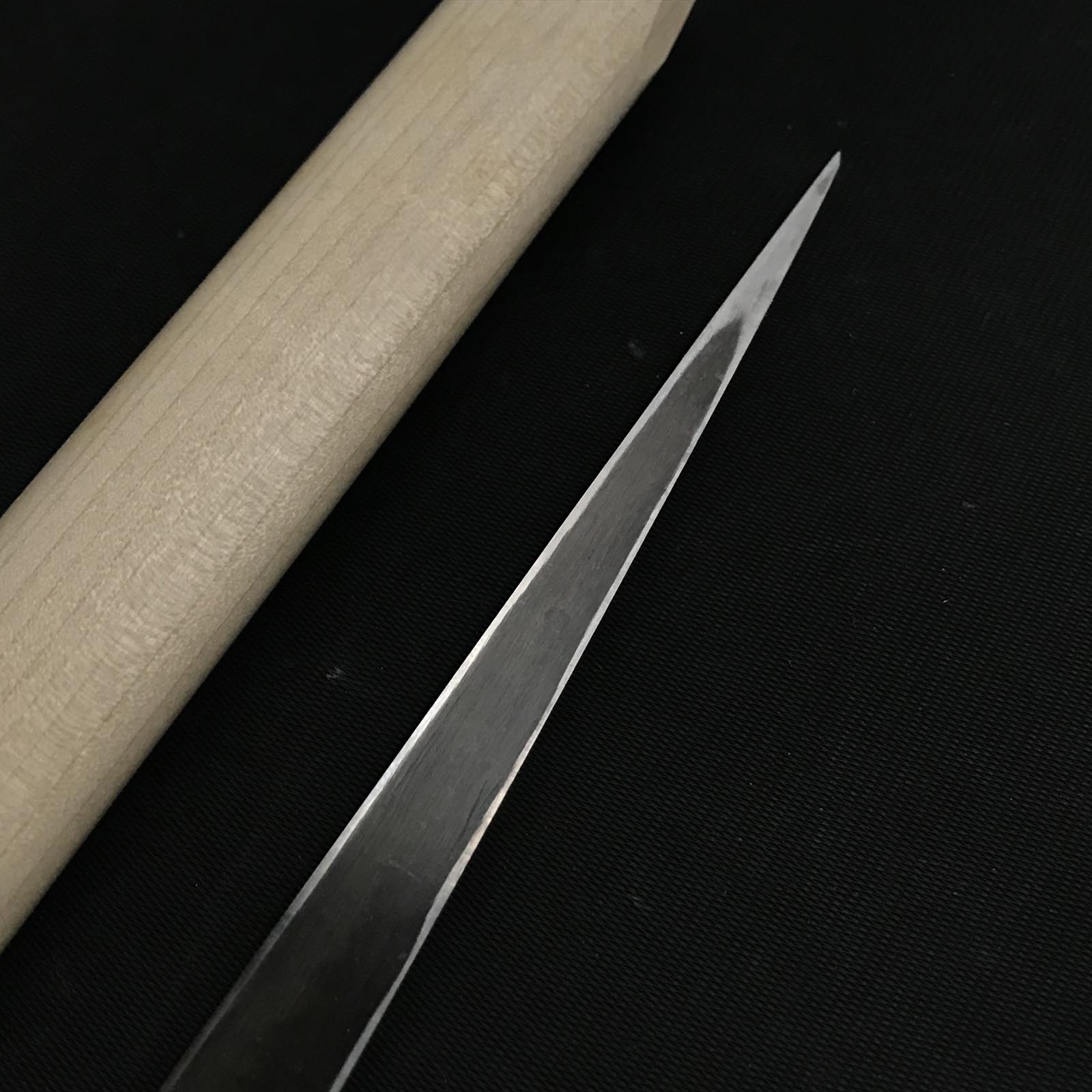 Mikisho Thin type Kuri Kokatana (Carving knife) Right hand 三木章 細繰り小刀 右 135mm
