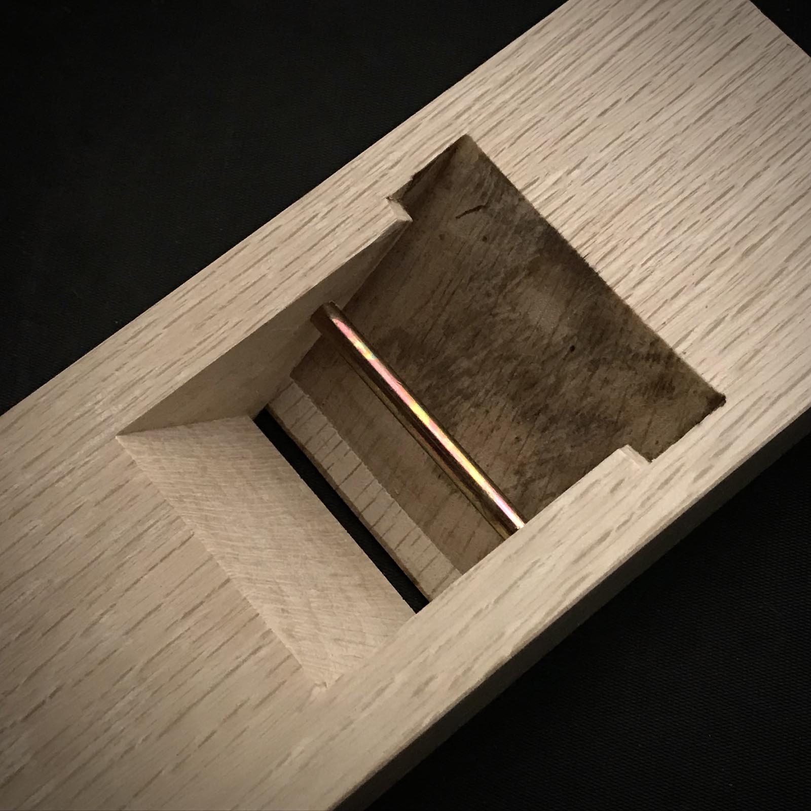 Hyobu #7 Smoothing Plane 60mm by Nakano Takeo (PaperBox) 中野武夫作 仕上げ鉋 兵部 60mm 紙箱入