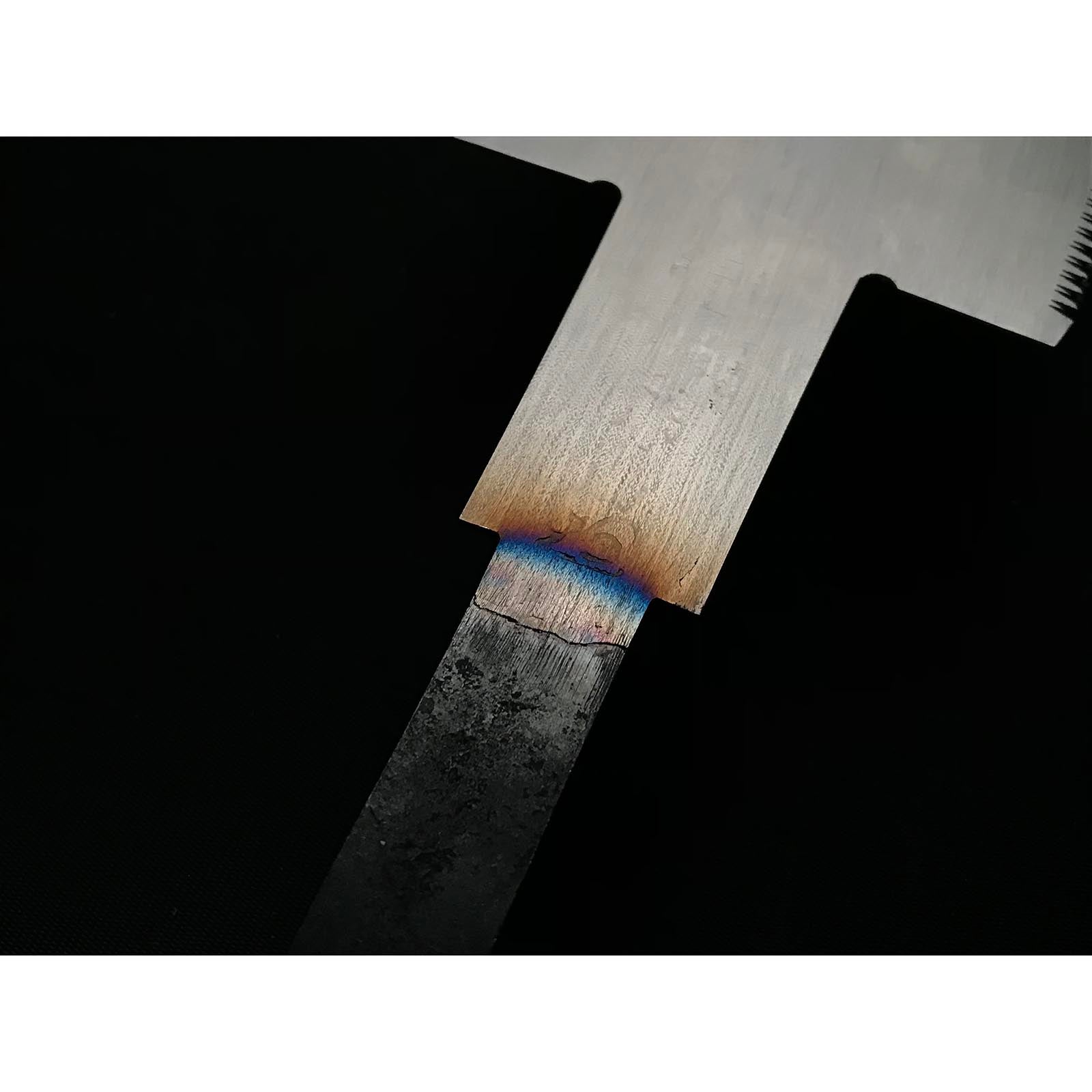 古株 両刃鋸 宮野鉄之助作 掘出し物 宮野鉄之助作 両刃鋸 240m