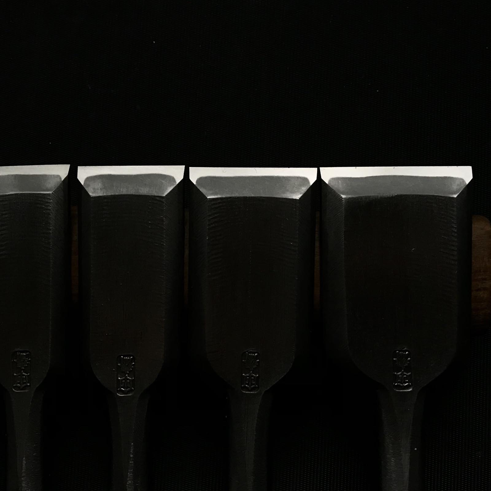 田斎 卓上鑿セット 青鋼 おいれのみ 田斎作 磨き仕上 追入組鑿