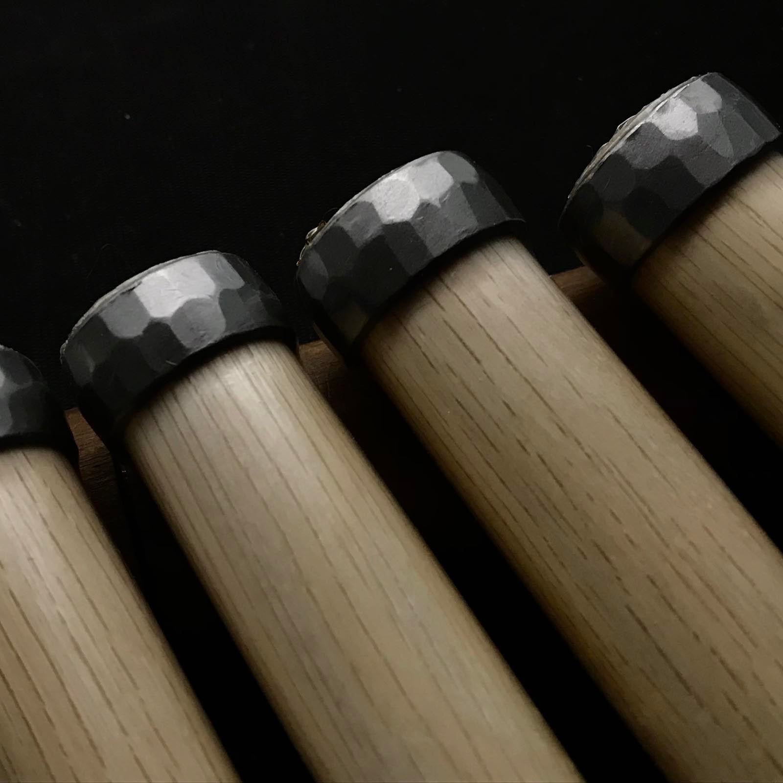 田斎 卓上鑿セット 青鋼 おいれのみ 田斎作 磨き仕上 追入組鑿