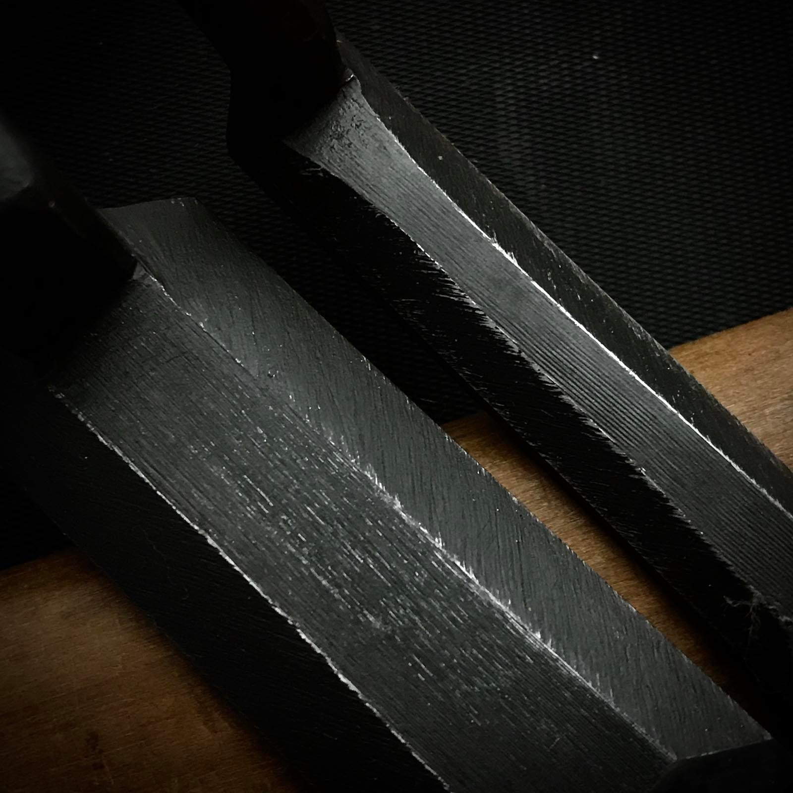 Kiyohisa(Early works)清久作 | Trowel chisel (Kote nomi) 鏝鑿 | 24mm 12mm