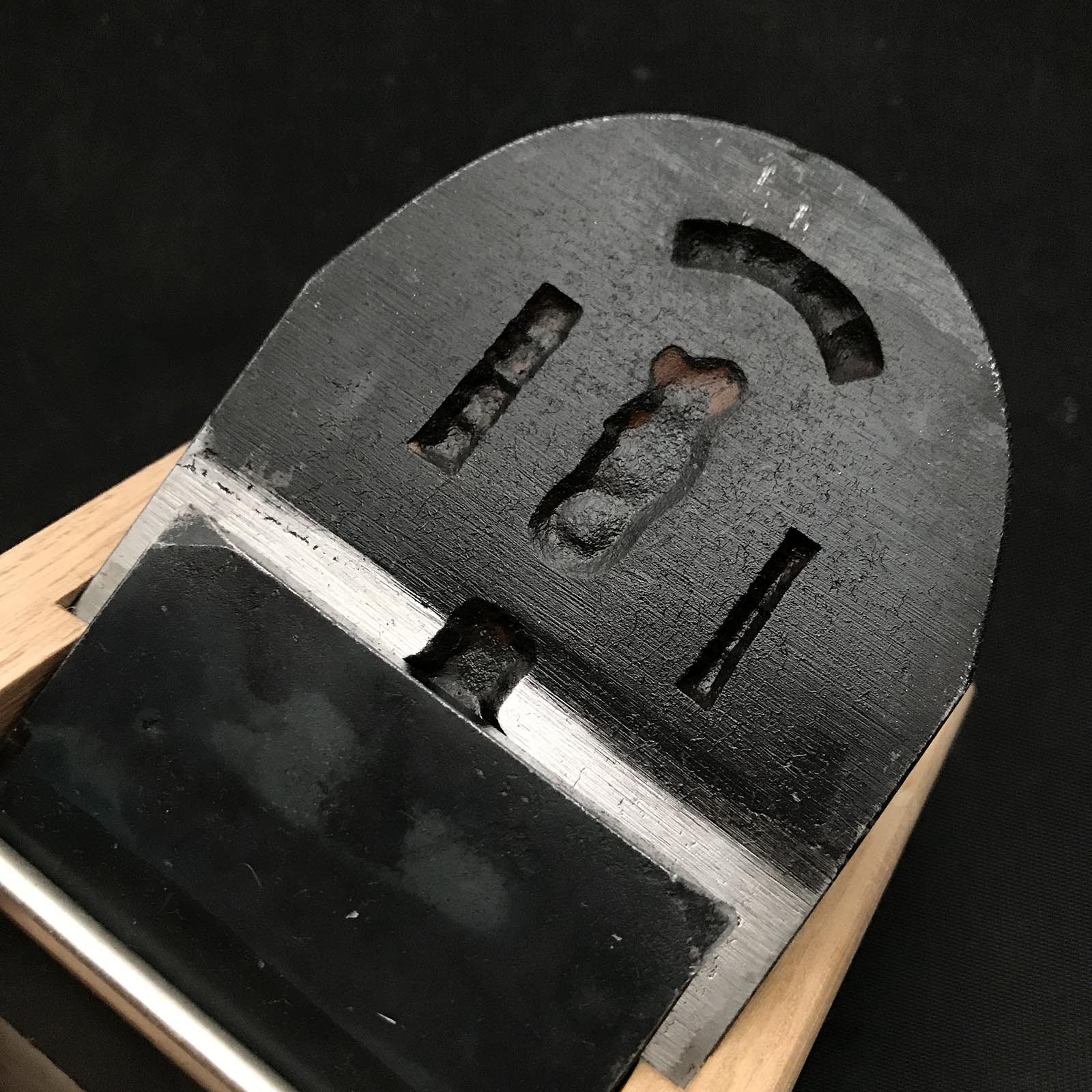 Old stock #2 Tashiko Smoothing Plane (Kanna) 掘出し物 太子公 仕上げ鉋 65mm