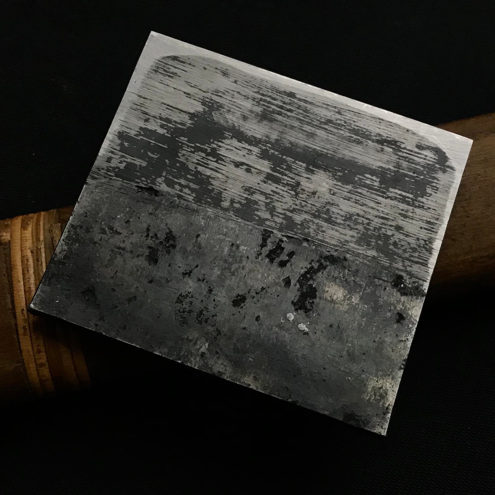 Hand made Chipbreaker for 70mm Plane blade Uragane 裏金 寸八用