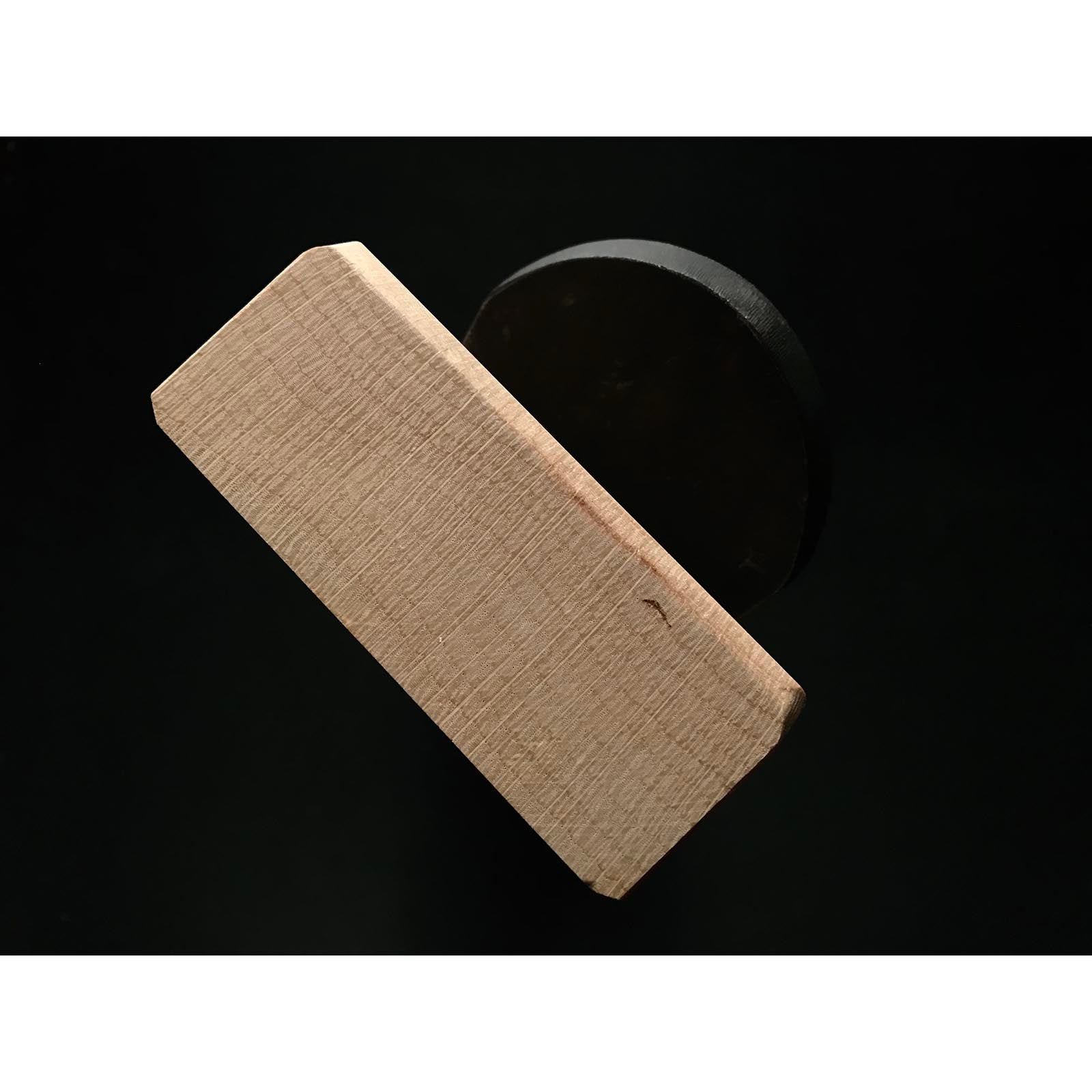 Old stock Sadatoki Smoothing Plane(Kanna) by Kabazawa Sadao 掘出し物 椛澤貞雄作 貞時 仕上げ鉋 70mm