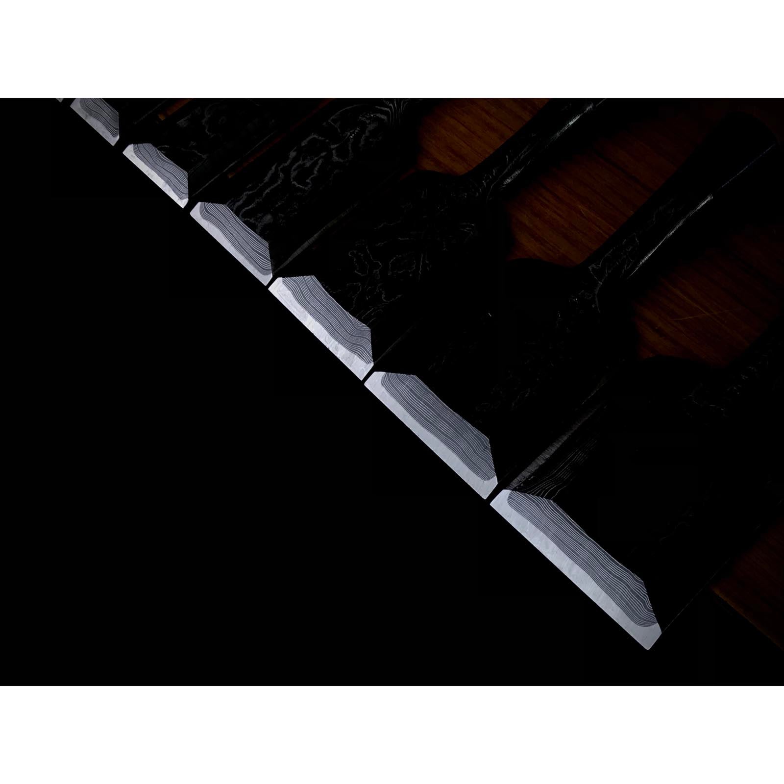 Sukemasa #2 Suminagashi Bench chisels set ___助正 墨流し 追入15本組鑿 Oirenomi