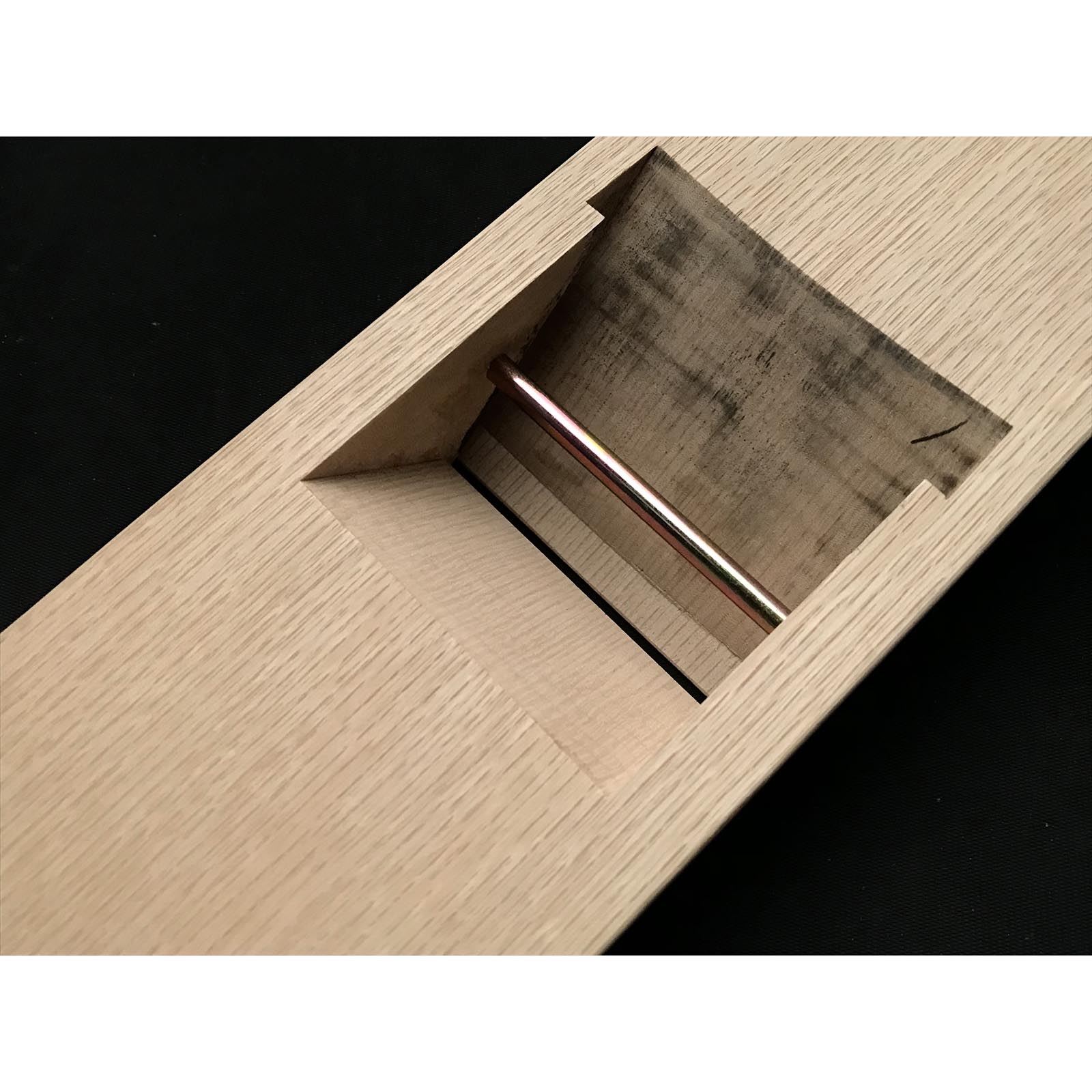 Old stock Sadatoki Smoothing Plane(Kanna) by Kabazawa Sadao 掘出し物 椛澤貞雄作 貞時 仕上げ鉋 70mm