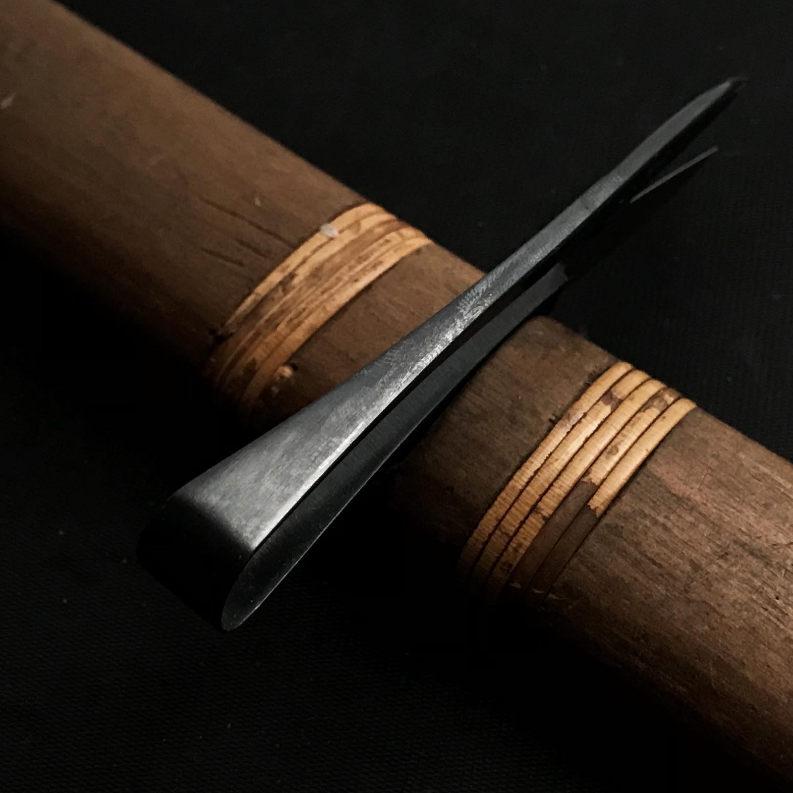 Old stock Minamoto mitsuhisa Nigiri basami Hand made Traditional Japanese scissors blacksmiths finish 掘出し物 源光久 握り鋏 手作り 黒仕上げ